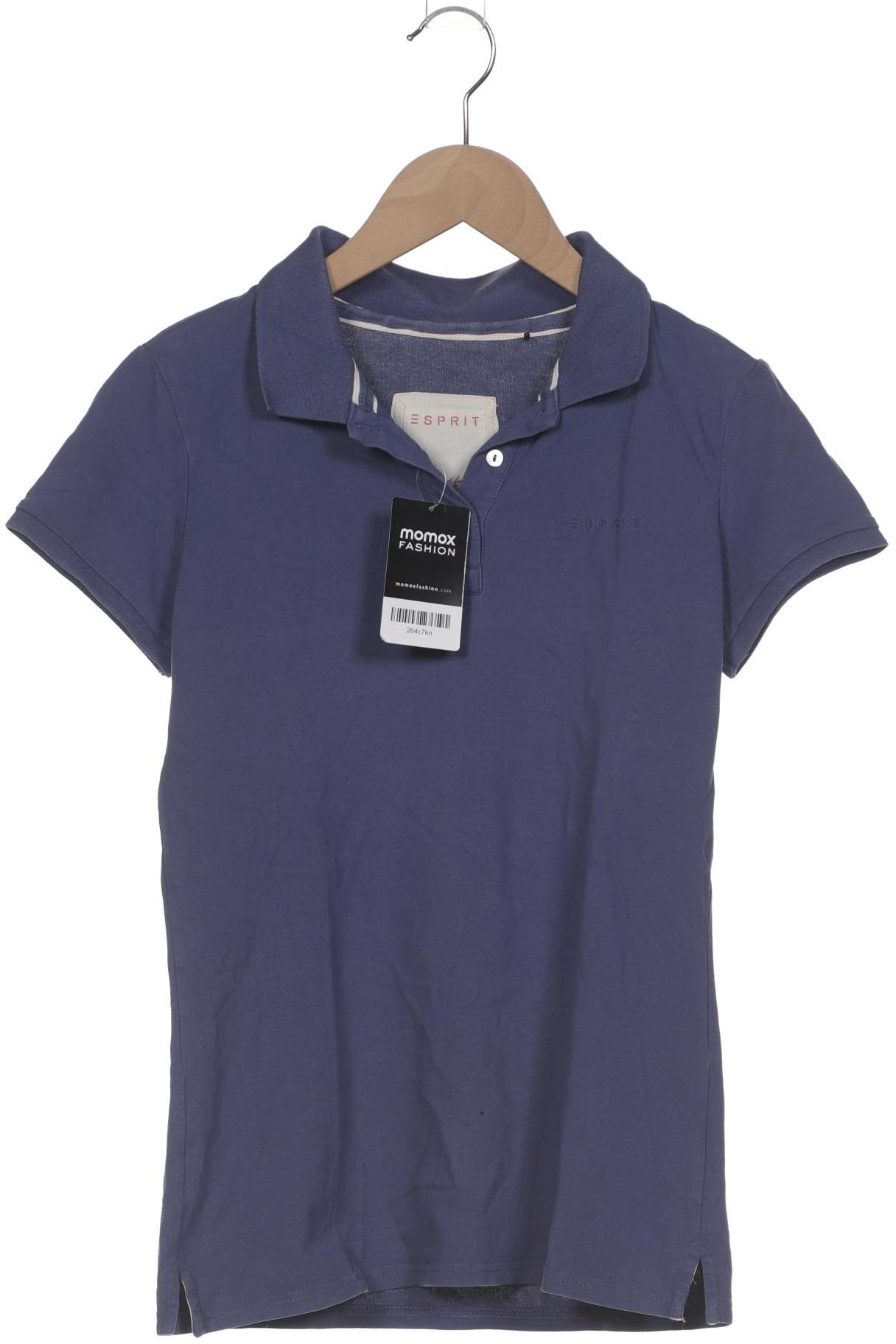 

Esprit Damen Poloshirt, blau, Gr. 36