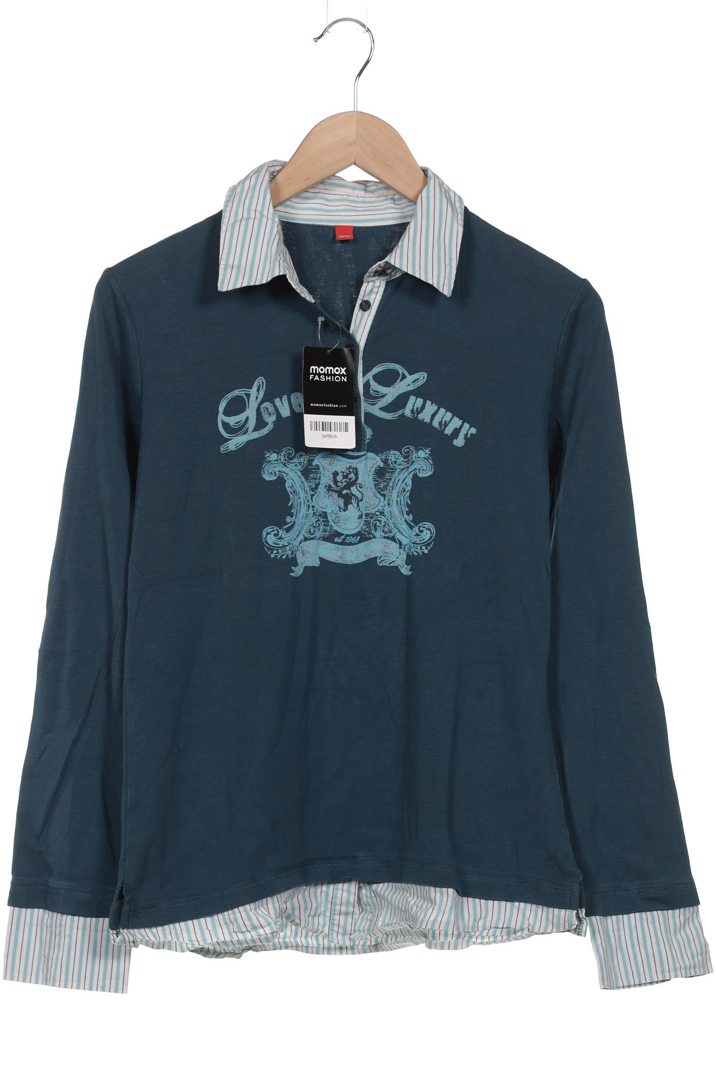 

Esprit Damen Poloshirt, türkis, Gr. 46