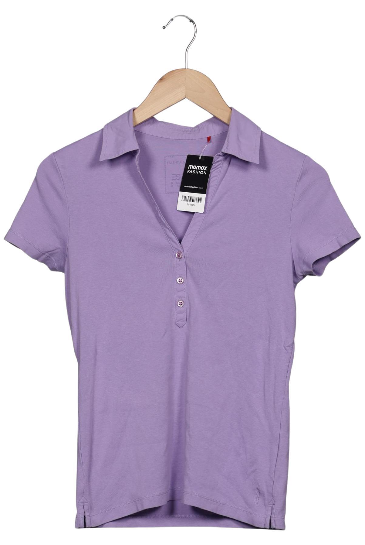 

Esprit Damen Poloshirt, flieder, Gr. 38
