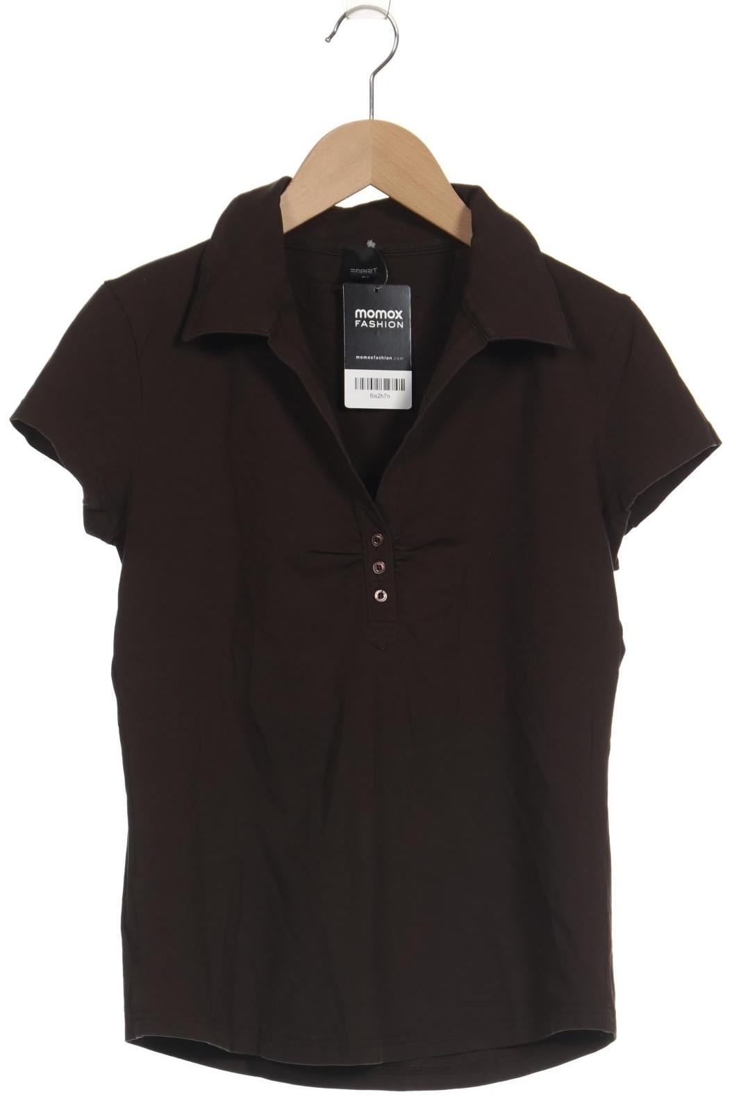 

Esprit Damen Poloshirt, braun, Gr. 42