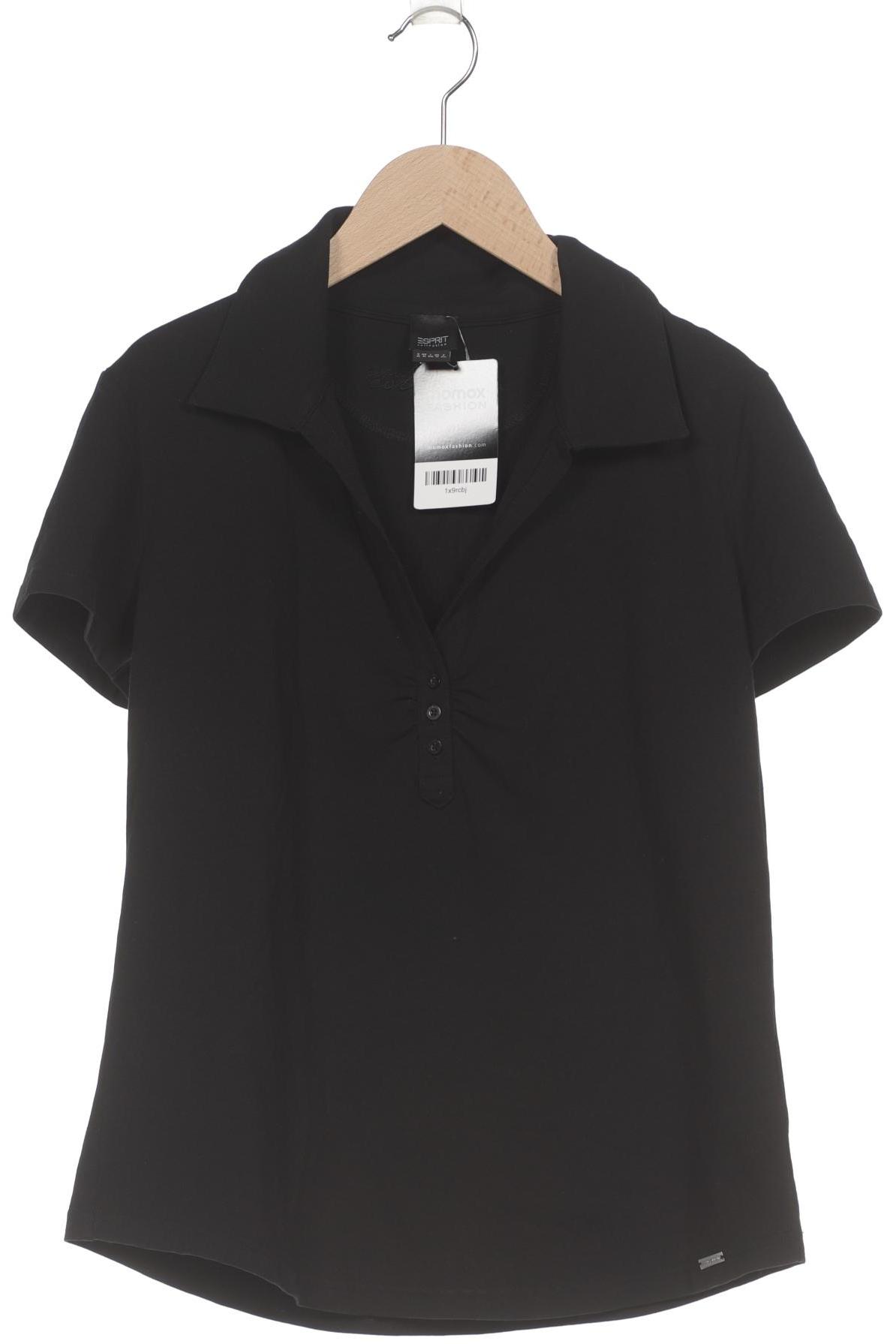 

Esprit Damen Poloshirt, schwarz, Gr. 44