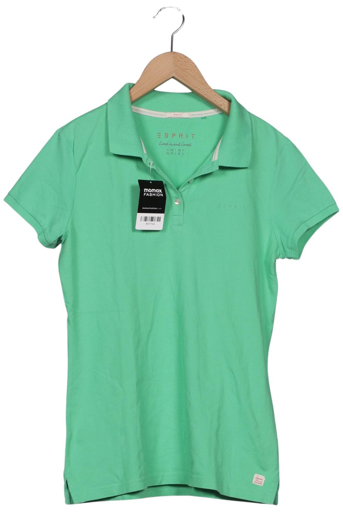 

Esprit Damen Poloshirt, grün, Gr. 38