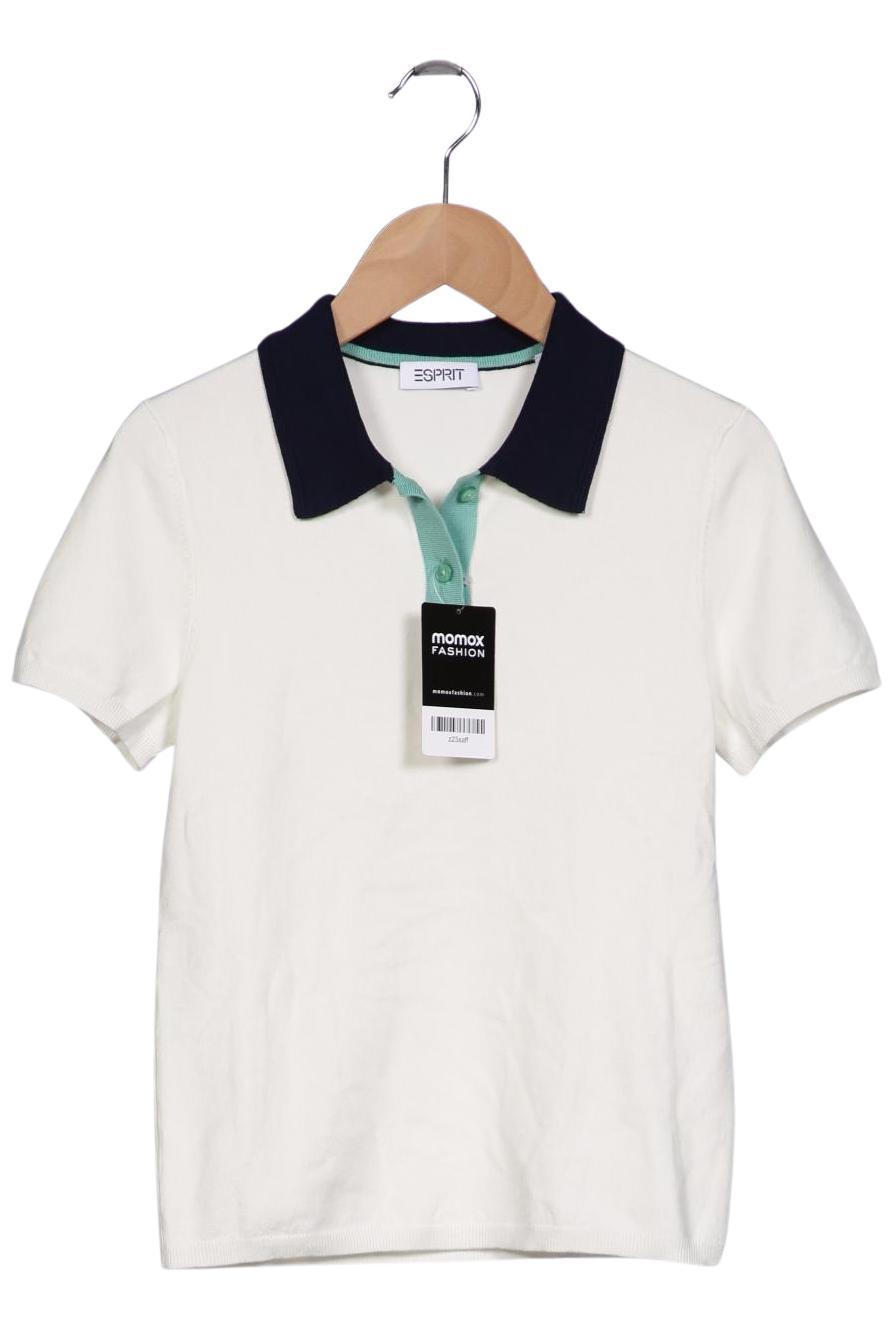 

Esprit Damen Poloshirt, weiß, Gr. 34