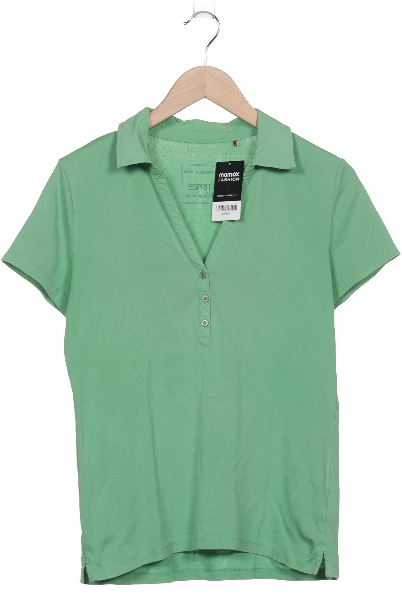 

Esprit Damen Poloshirt, grün, Gr. 46