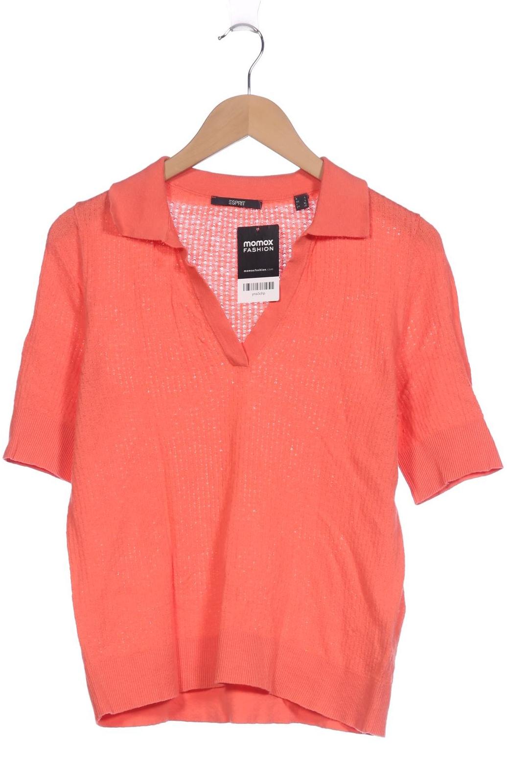 

Esprit Damen Poloshirt, orange, Gr. 42