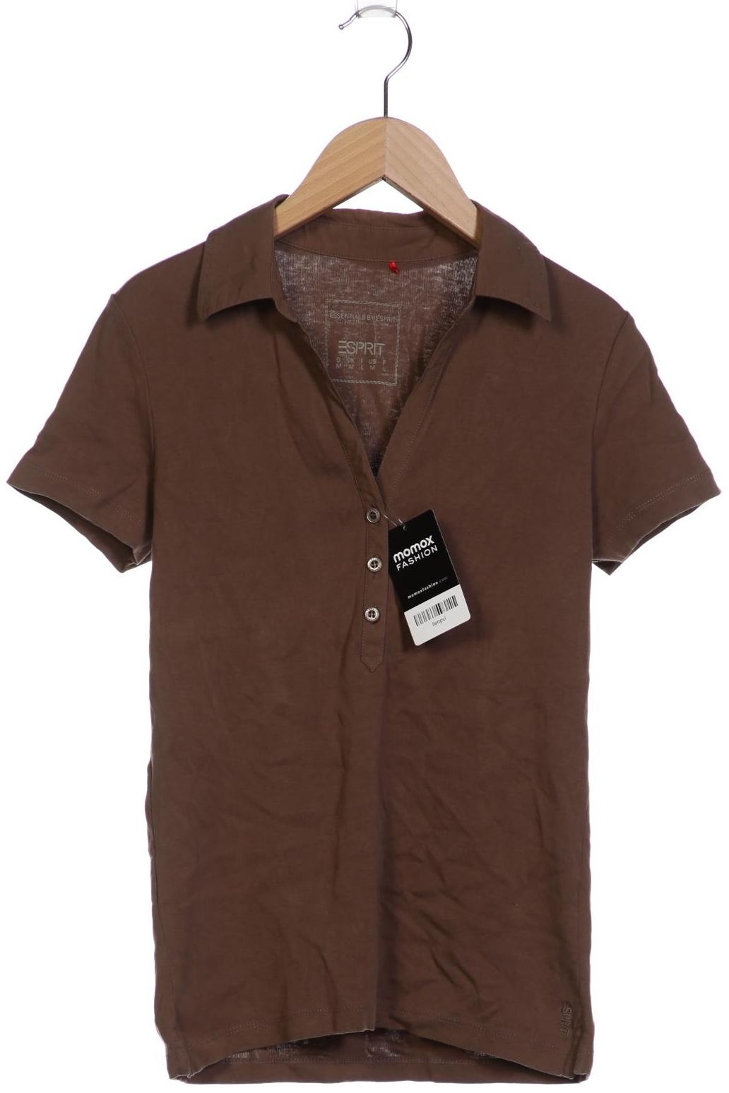 

Esprit Damen Poloshirt, braun, Gr. 38