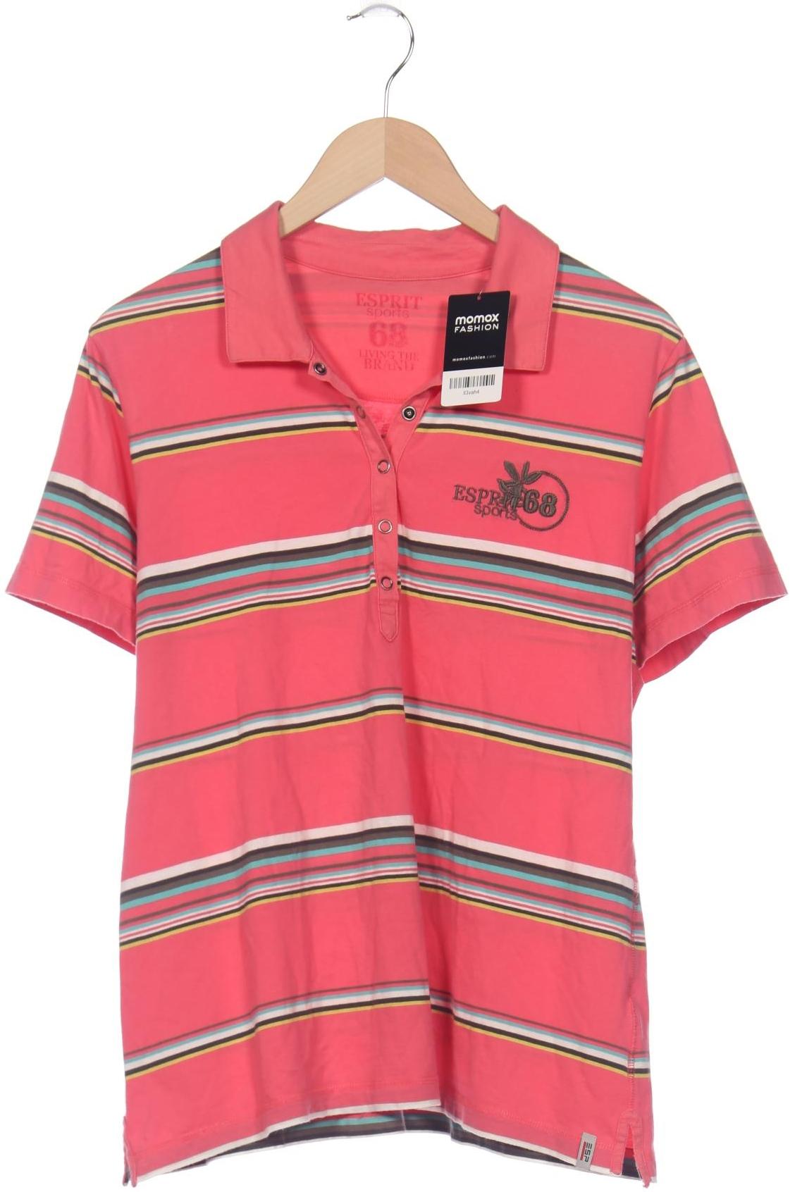 

Esprit Damen Poloshirt, pink, Gr. 46