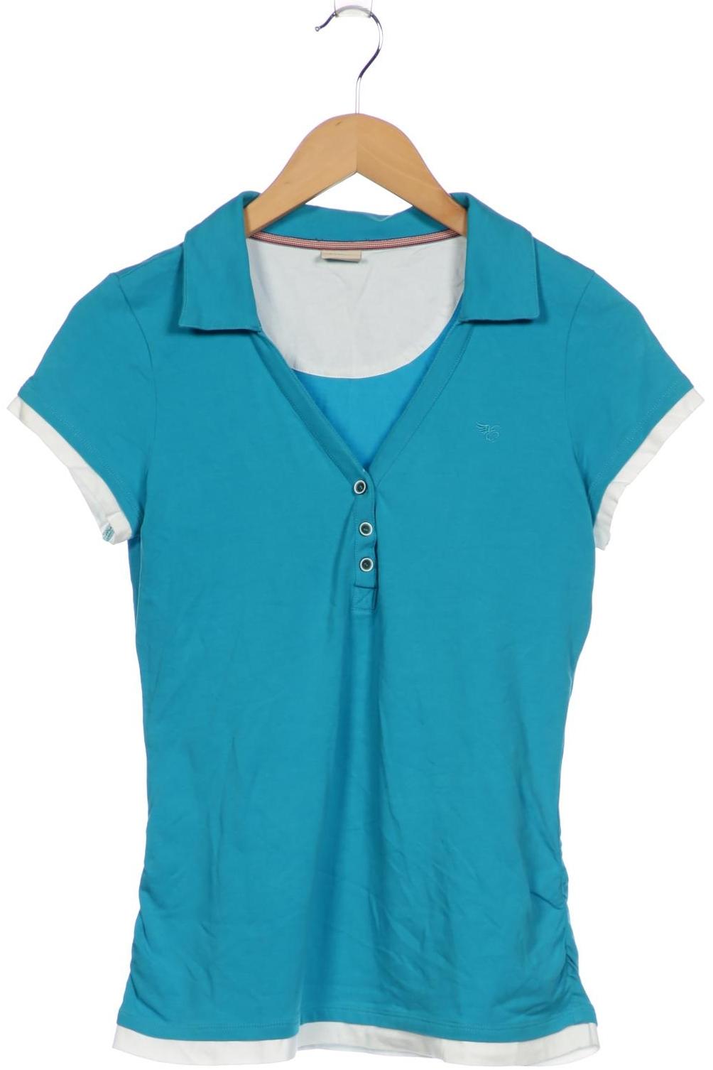 

Esprit Damen Poloshirt, blau, Gr. 42