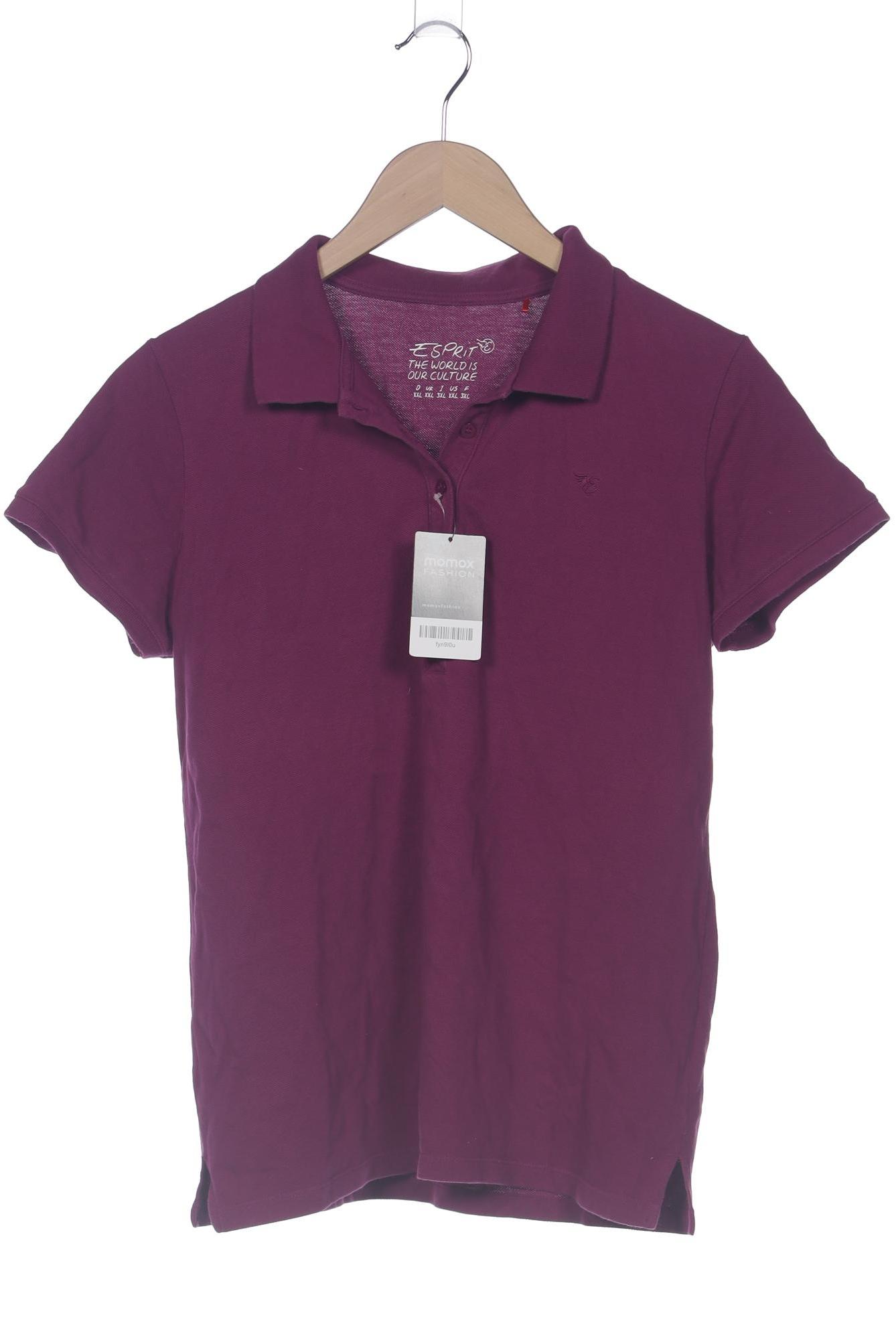 

Esprit Damen Poloshirt, flieder, Gr. 46