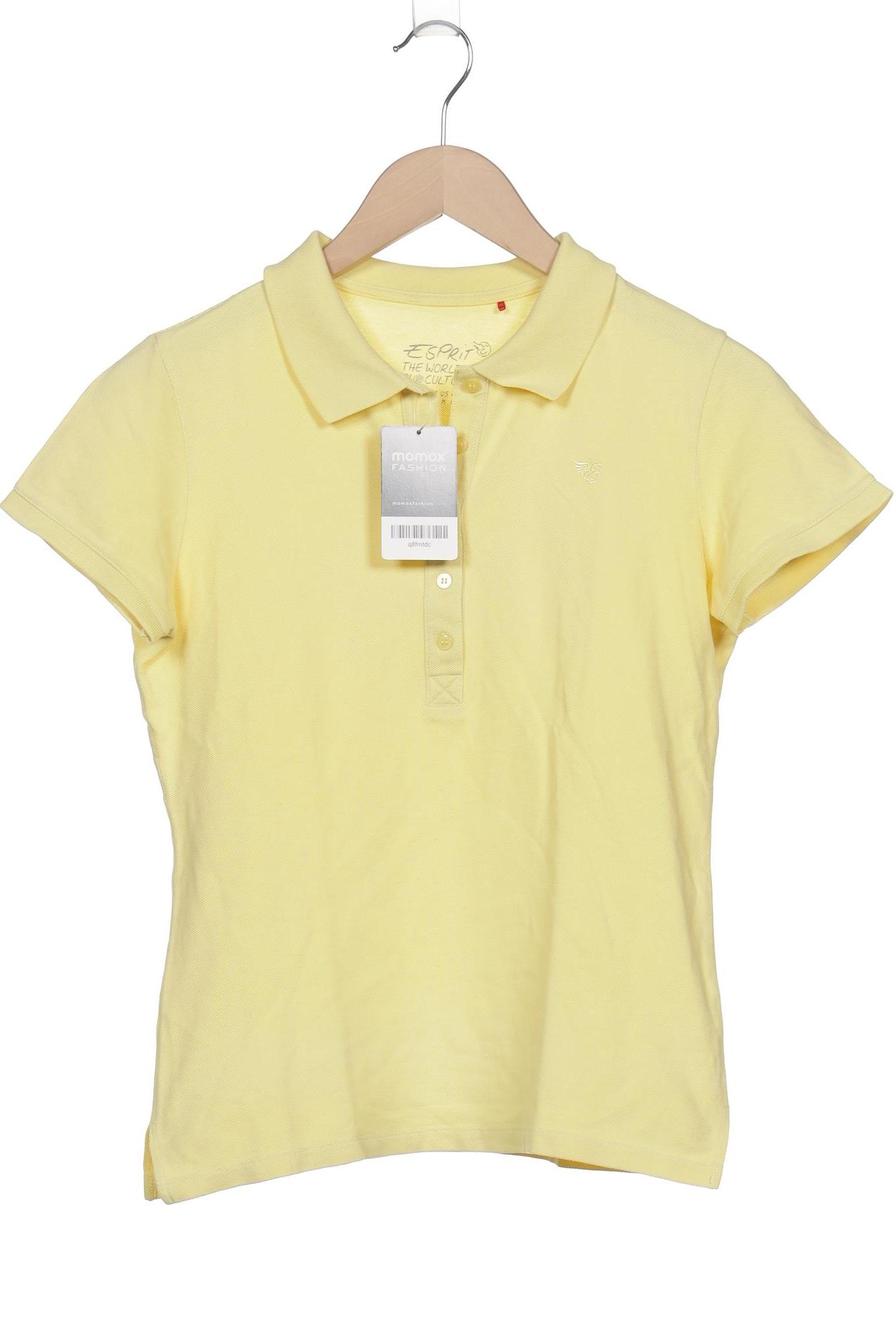 

Esprit Damen Poloshirt, gelb, Gr. 38