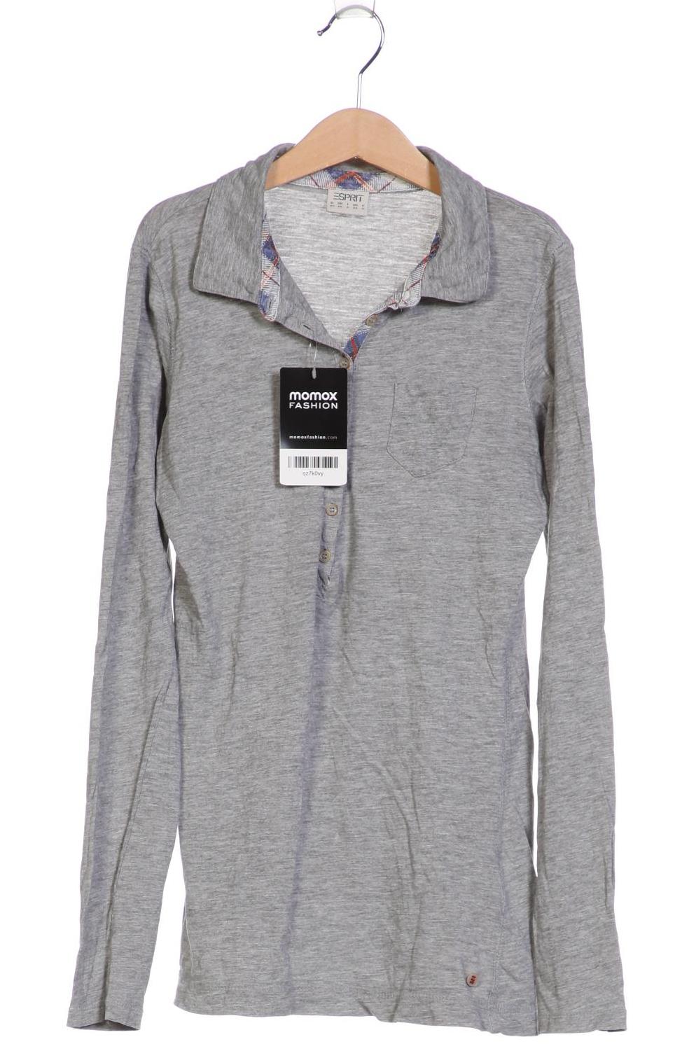 

Esprit Damen Poloshirt, grau, Gr. 34