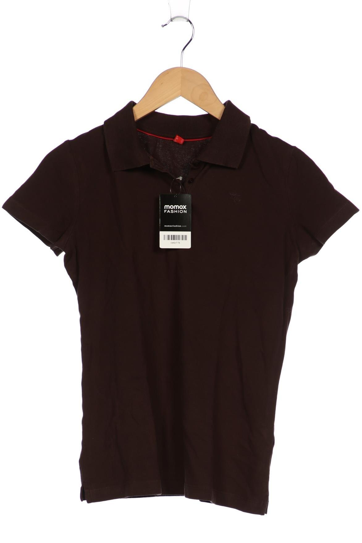 

Esprit Damen Poloshirt, braun, Gr. 34
