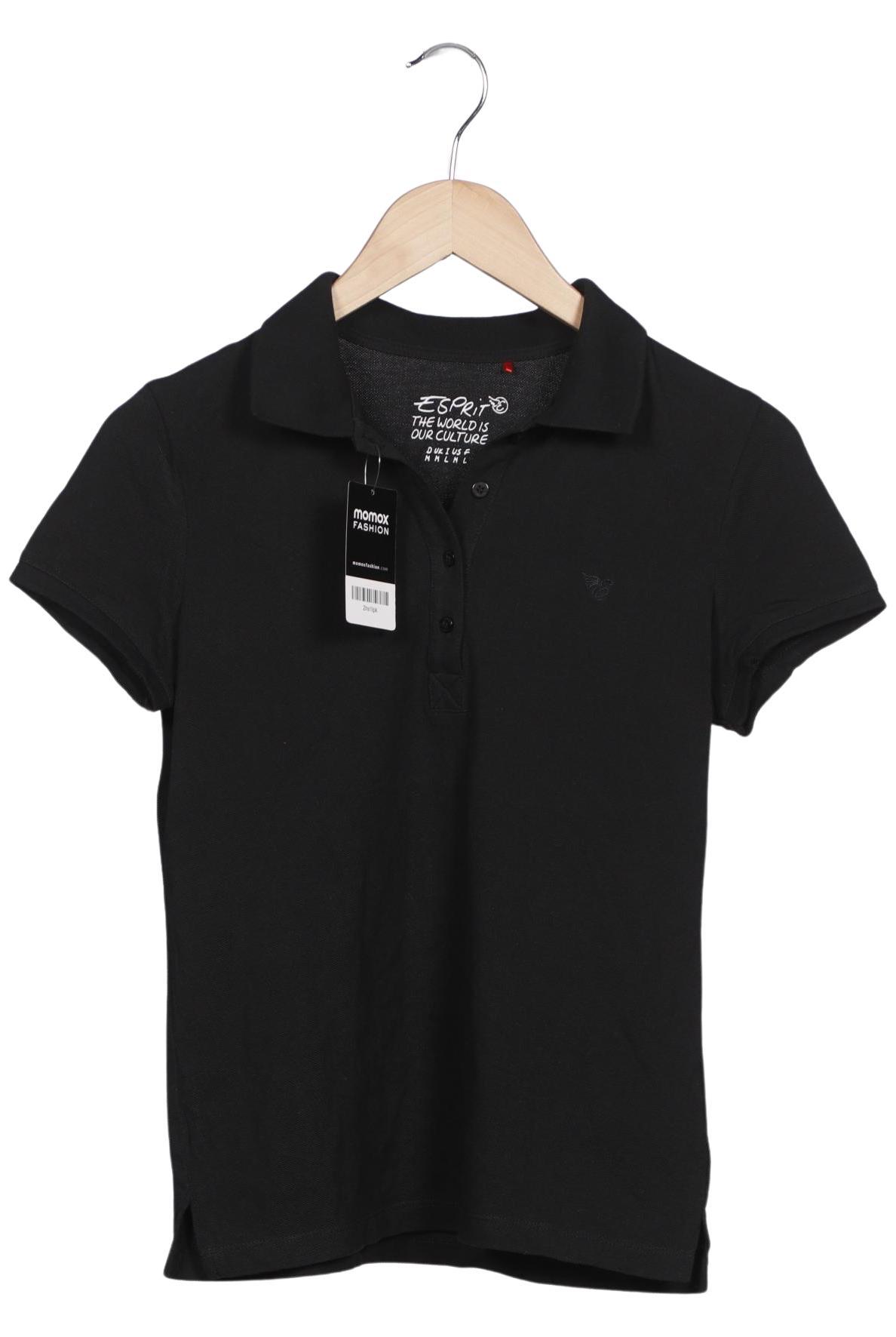 

Esprit Damen Poloshirt, schwarz, Gr. 38