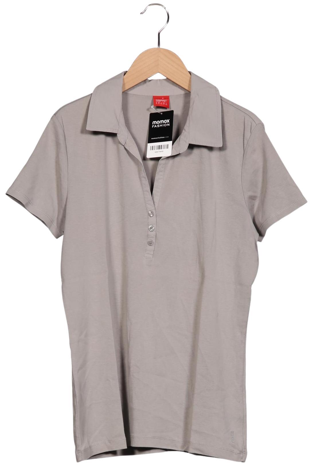 

Esprit Damen Poloshirt, grau, Gr. 44