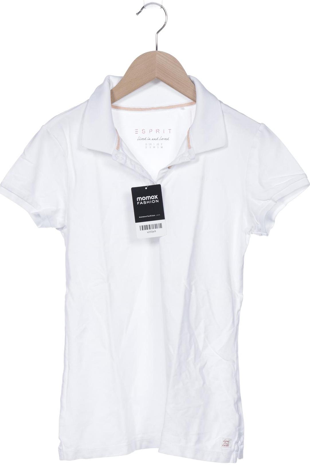 

Esprit Damen Poloshirt, weiß, Gr. 36