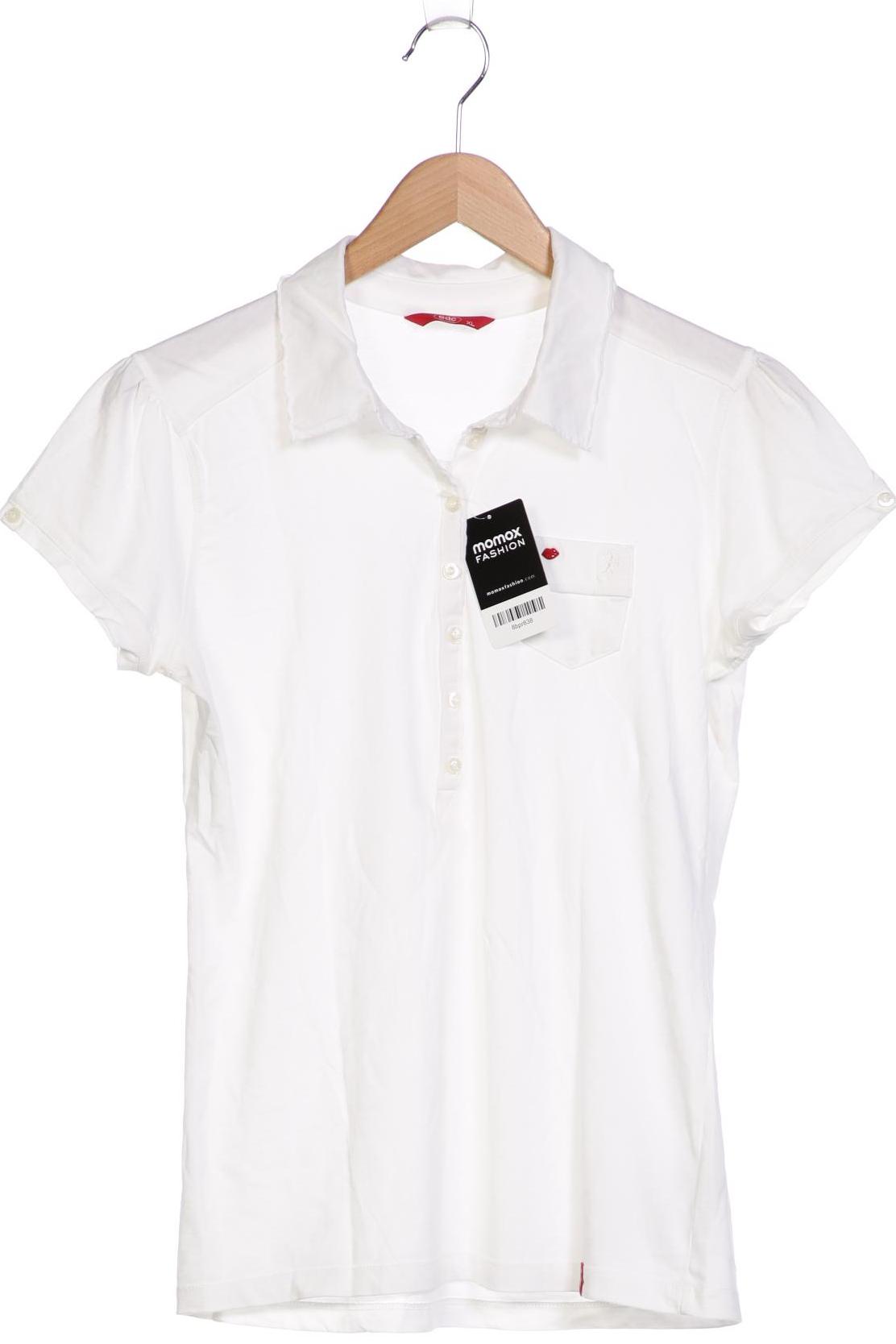 

Esprit Damen Poloshirt, weiß, Gr. 44