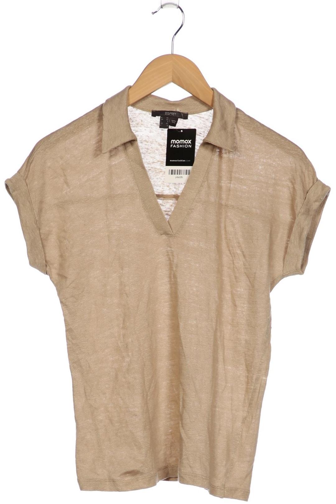 

Esprit Damen Poloshirt, beige, Gr. 34