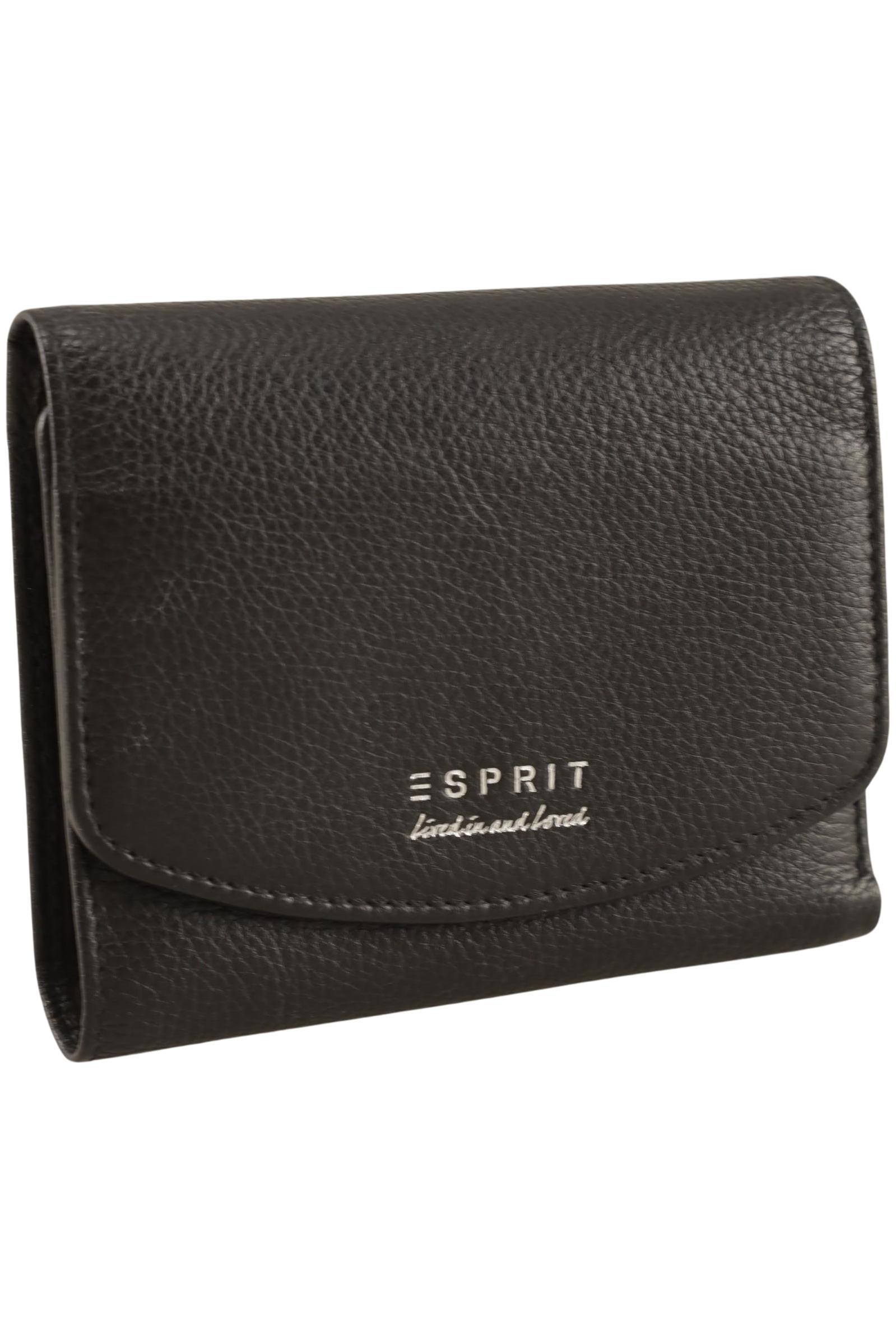 

Esprit Damen Portemonnaie, schwarz, Gr.