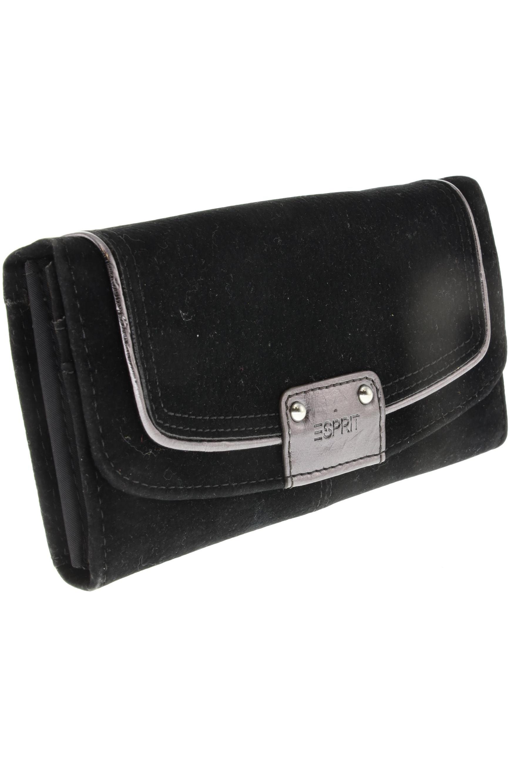 

Esprit Damen Portemonnaie, schwarz, Gr.