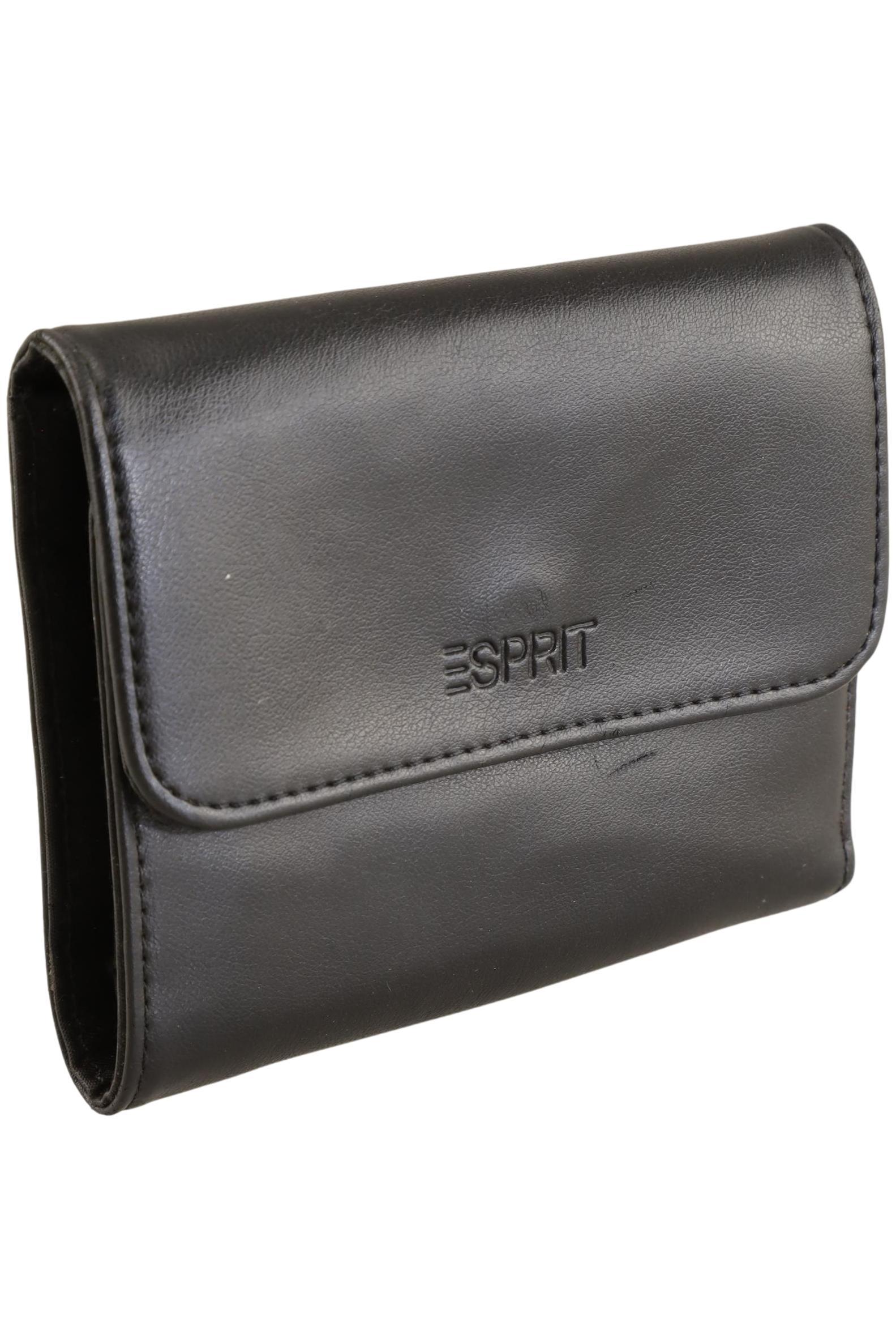 

Esprit Damen Portemonnaie, schwarz, Gr.