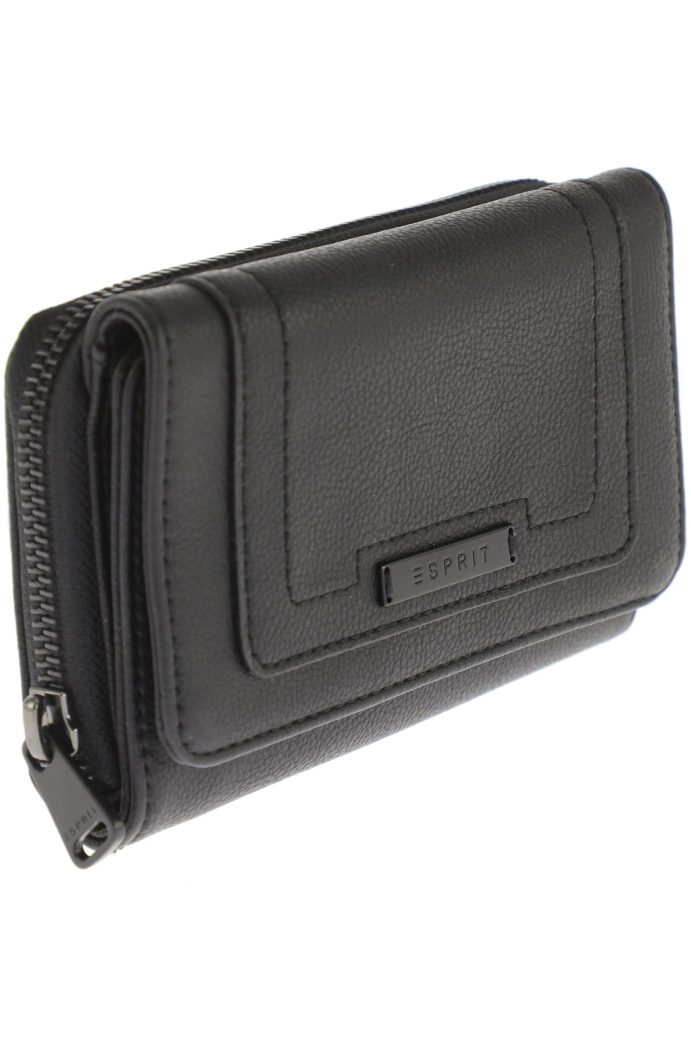 

Esprit Damen Portemonnaie, schwarz, Gr.