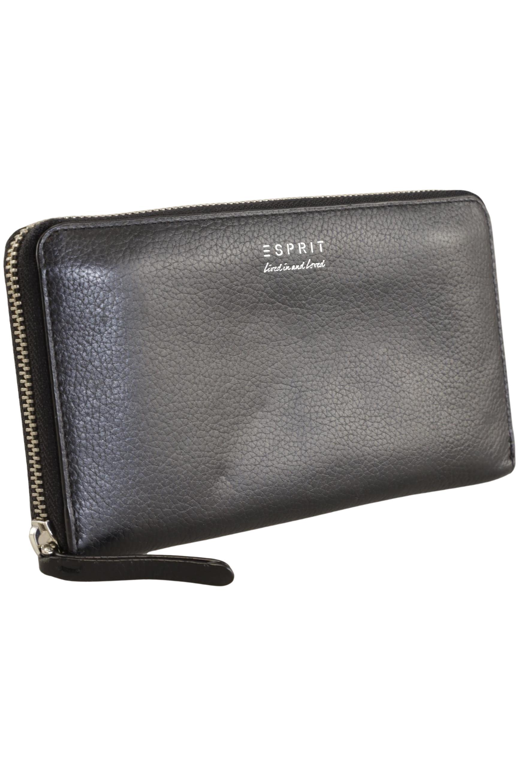 

Esprit Damen Portemonnaie, schwarz, Gr.