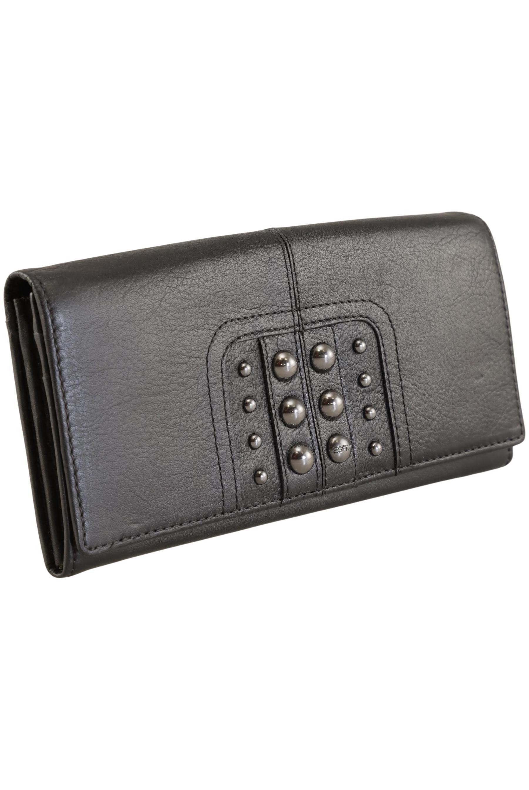 

Esprit Damen Portemonnaie, schwarz, Gr.