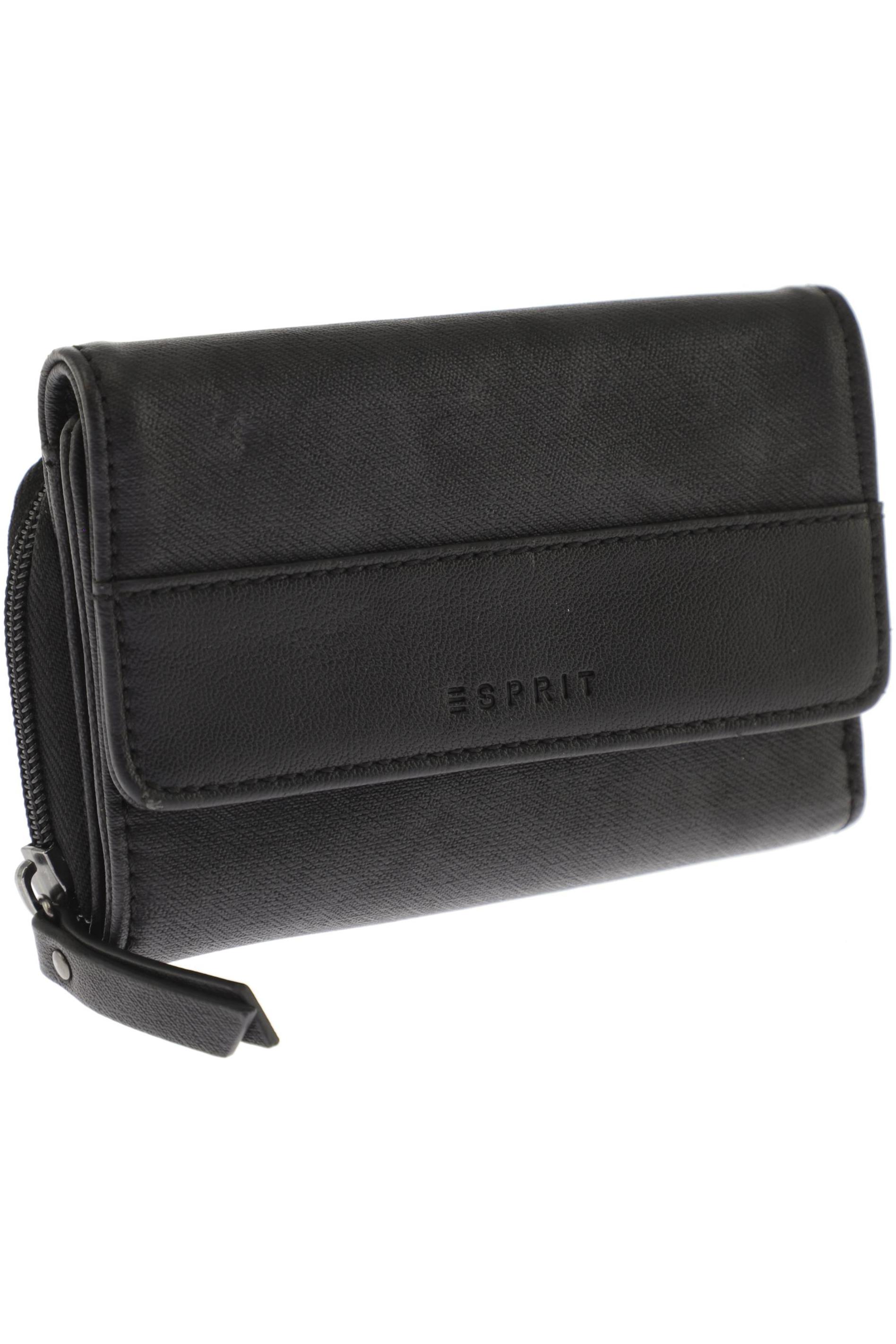 

Esprit Damen Portemonnaie, schwarz, Gr.