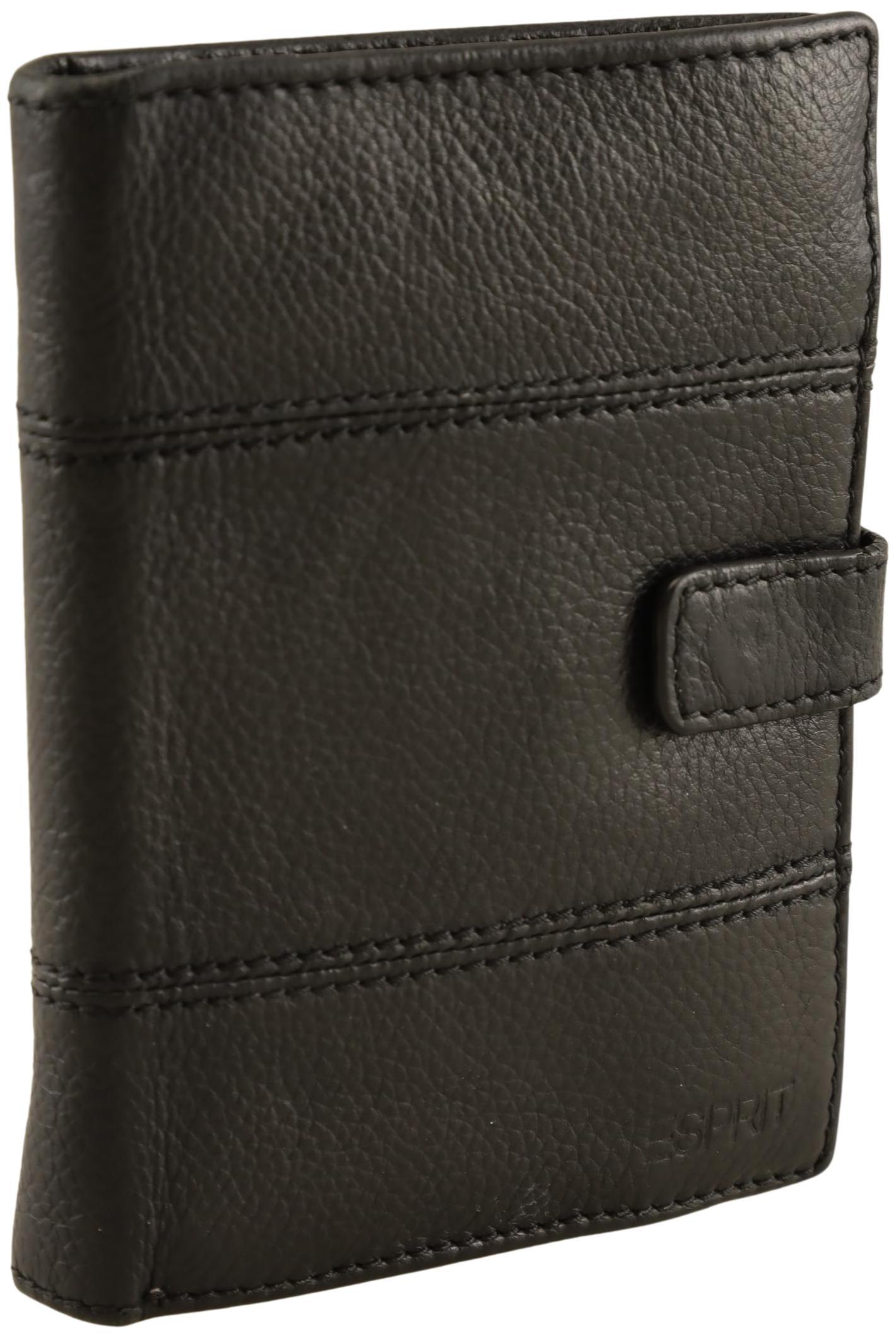 

Esprit Damen Portemonnaie, schwarz, Gr.