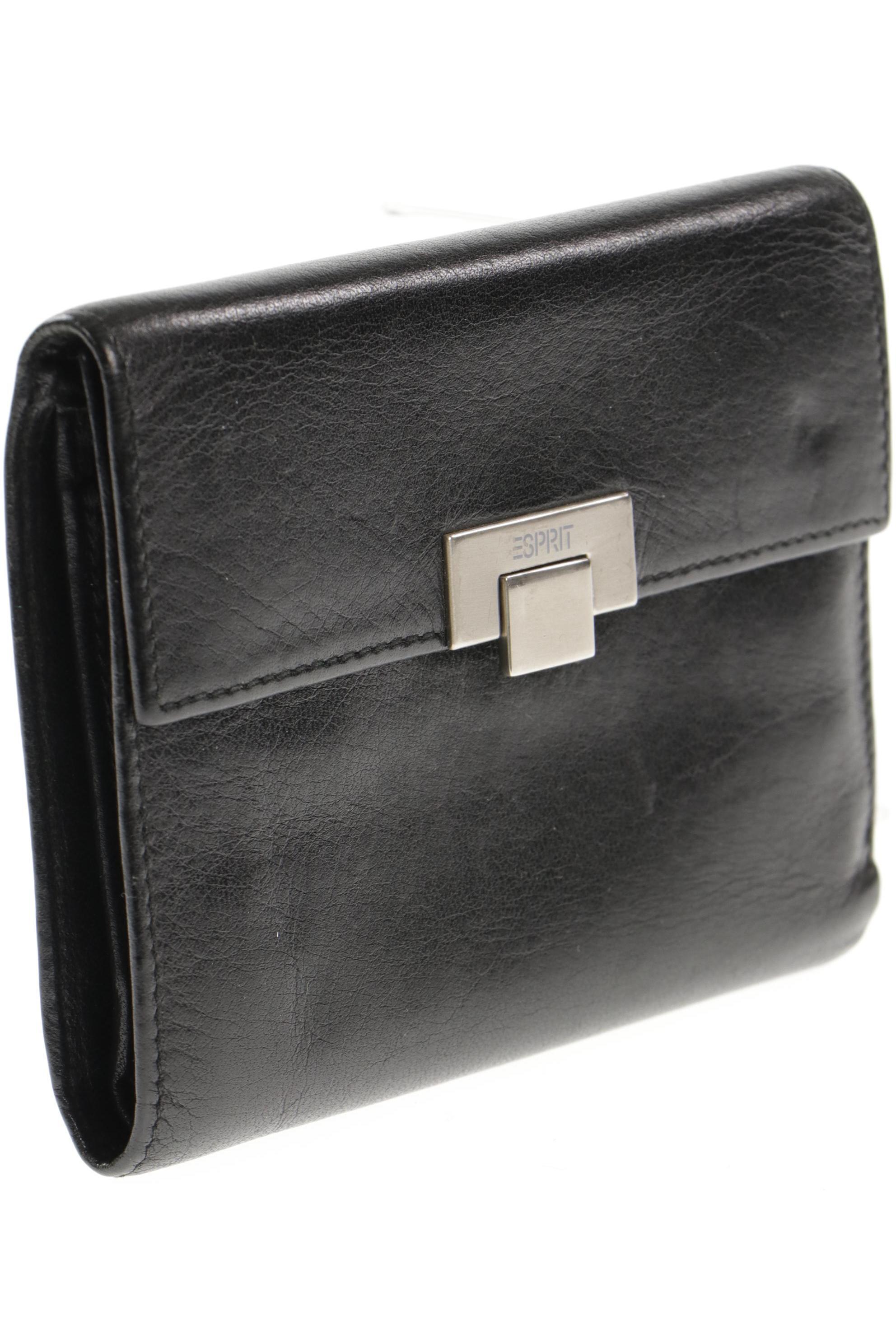 

Esprit Damen Portemonnaie, schwarz, Gr.