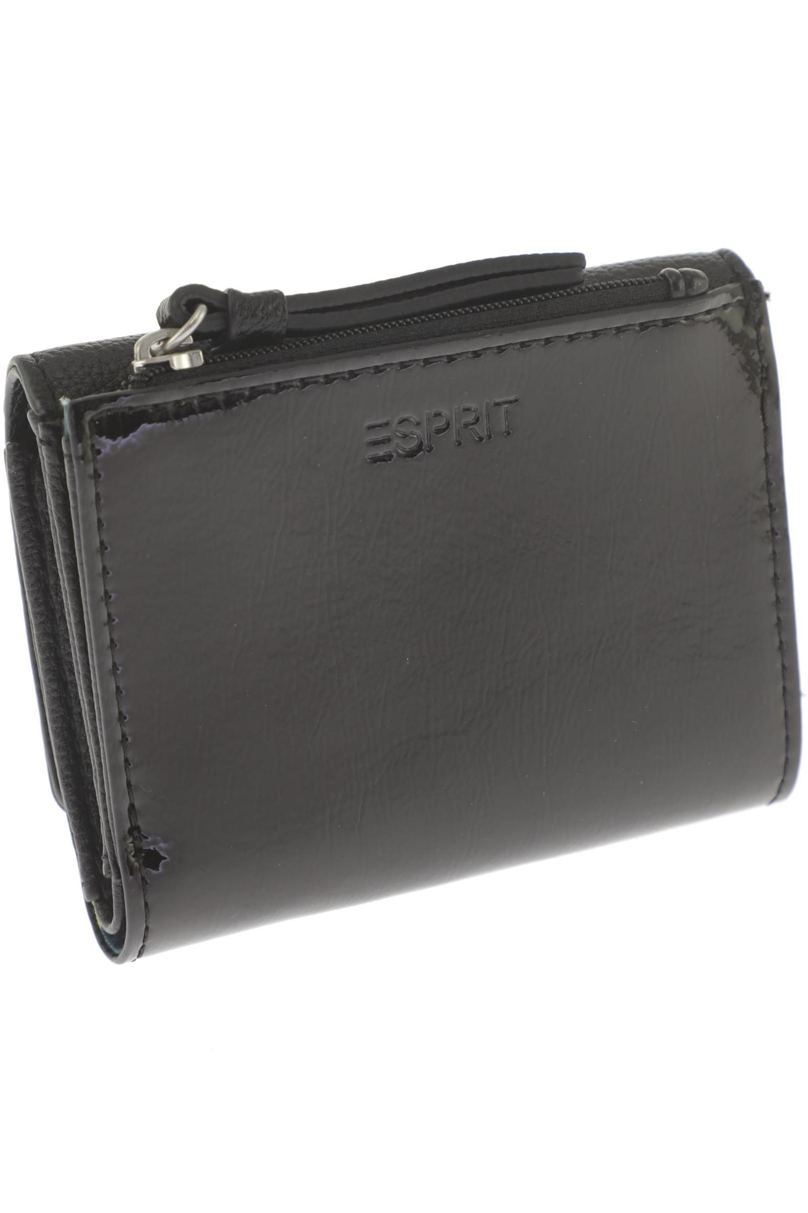 

Esprit Damen Portemonnaie, schwarz, Gr.