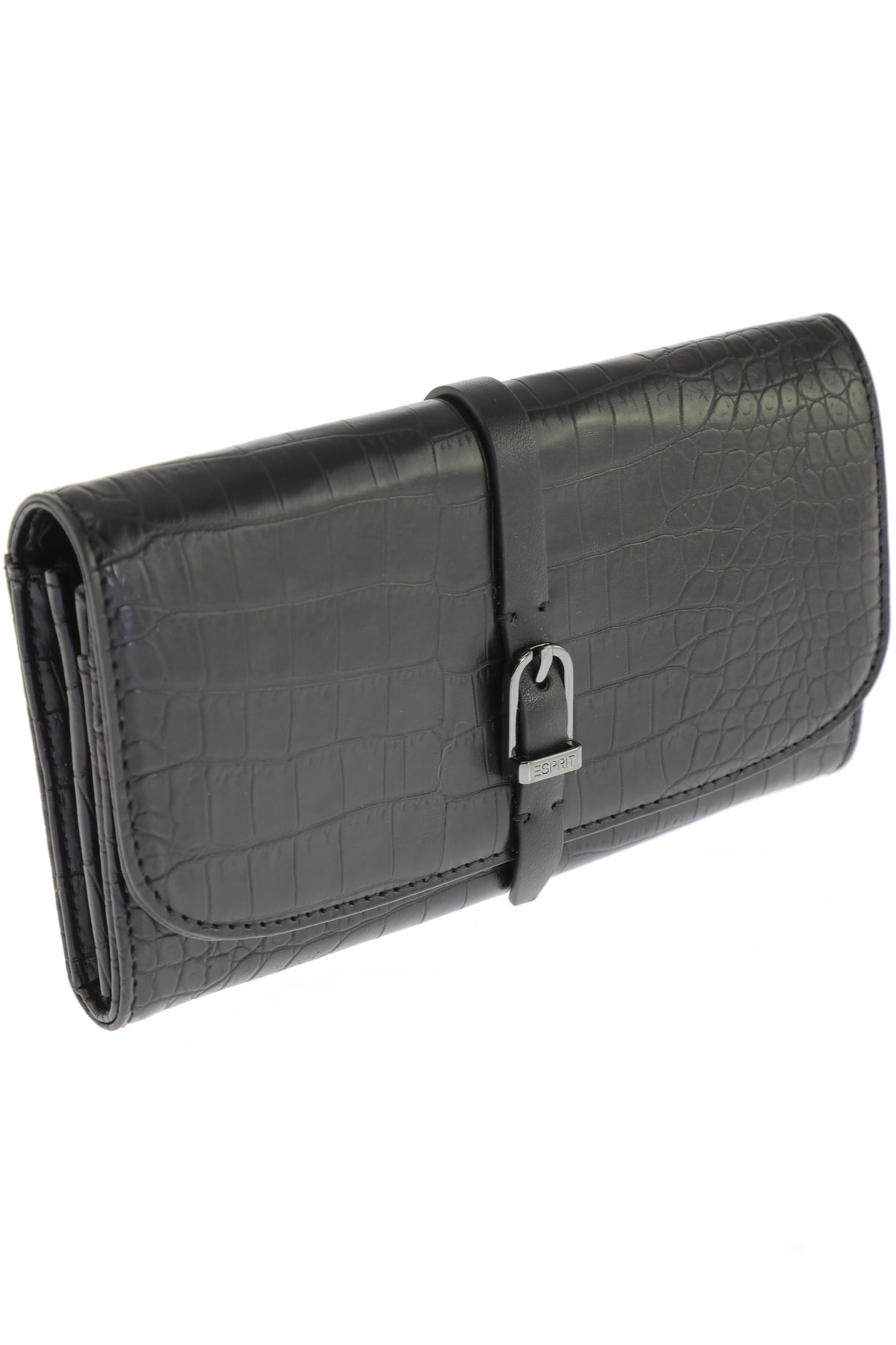 

Esprit Damen Portemonnaie, schwarz, Gr.