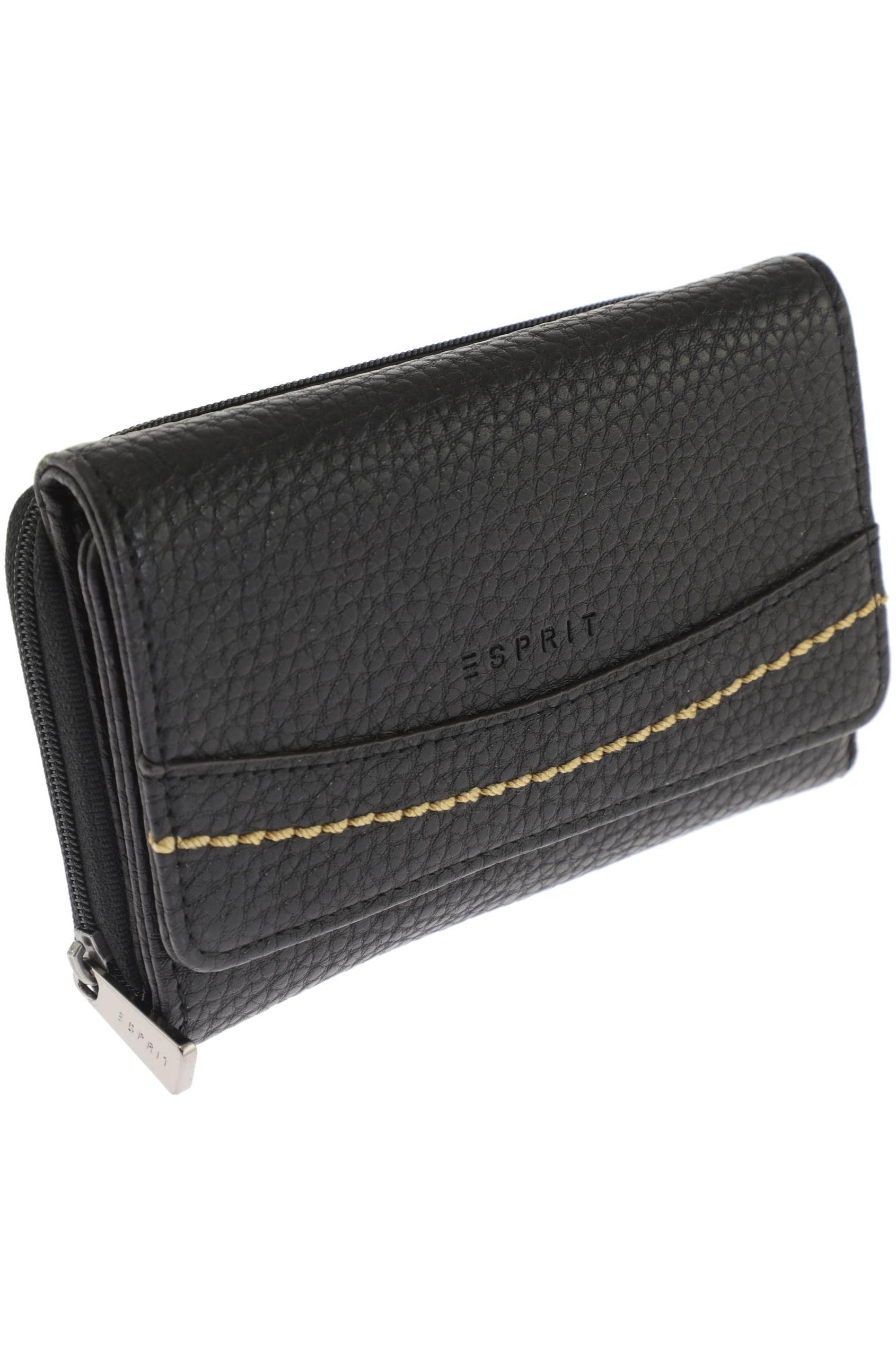 

Esprit Damen Portemonnaie, schwarz, Gr.