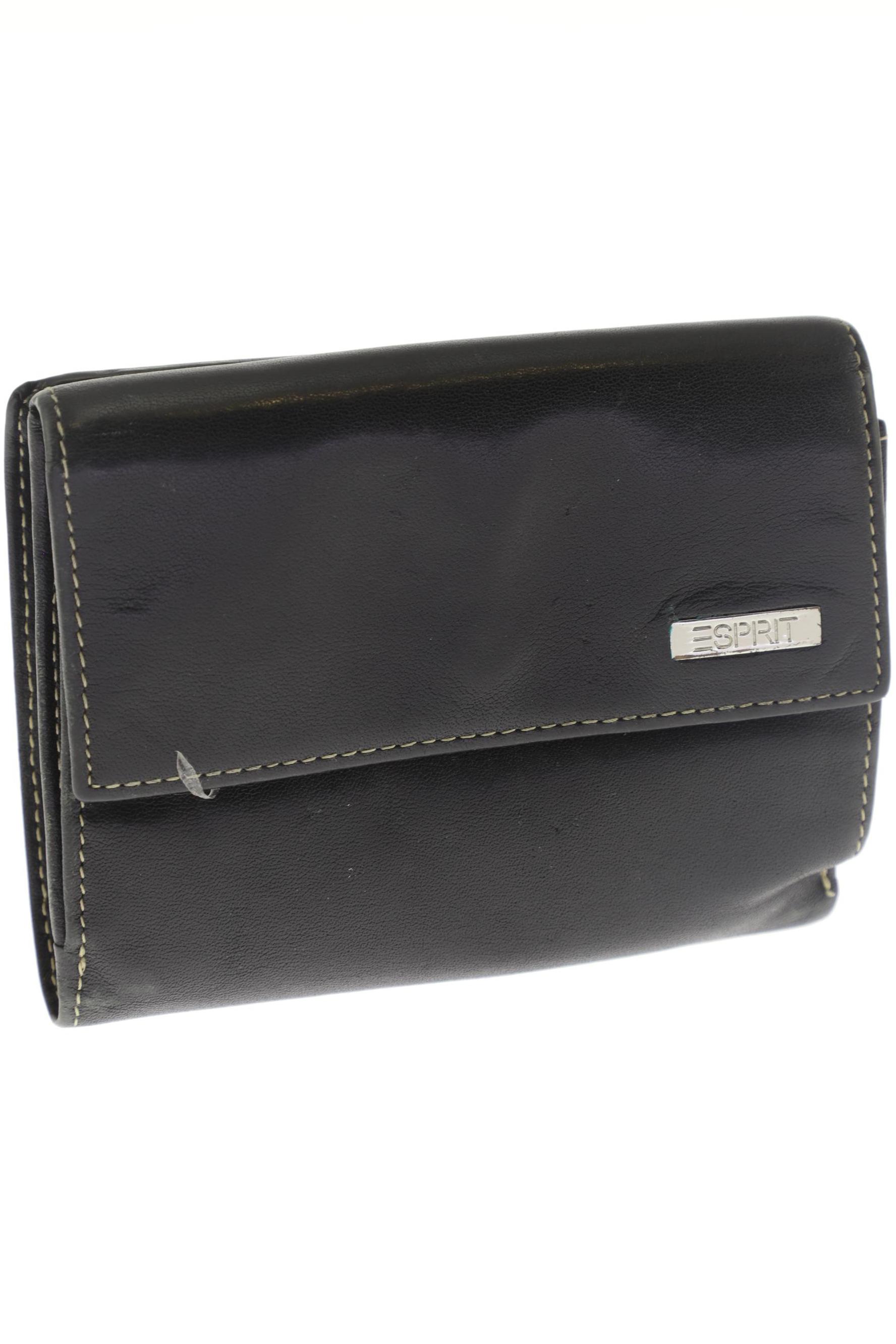 

Esprit Damen Portemonnaie, schwarz, Gr.