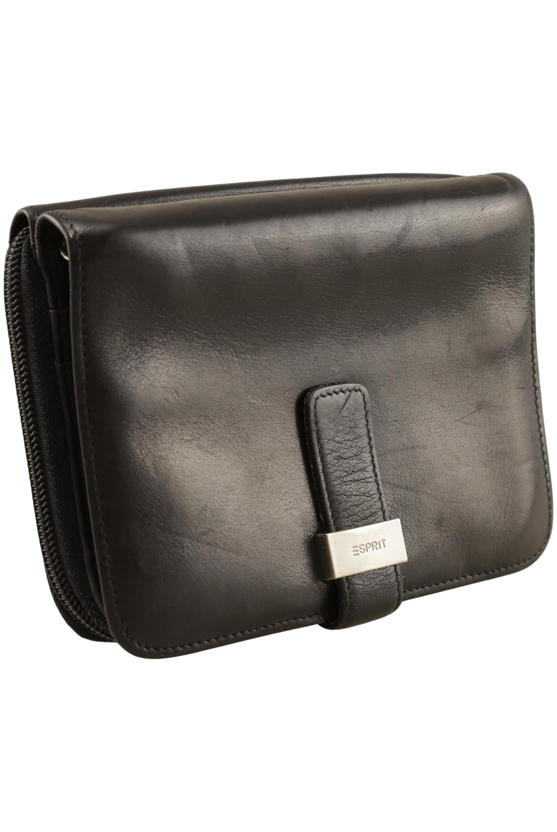 

Esprit Damen Portemonnaie, schwarz, Gr.