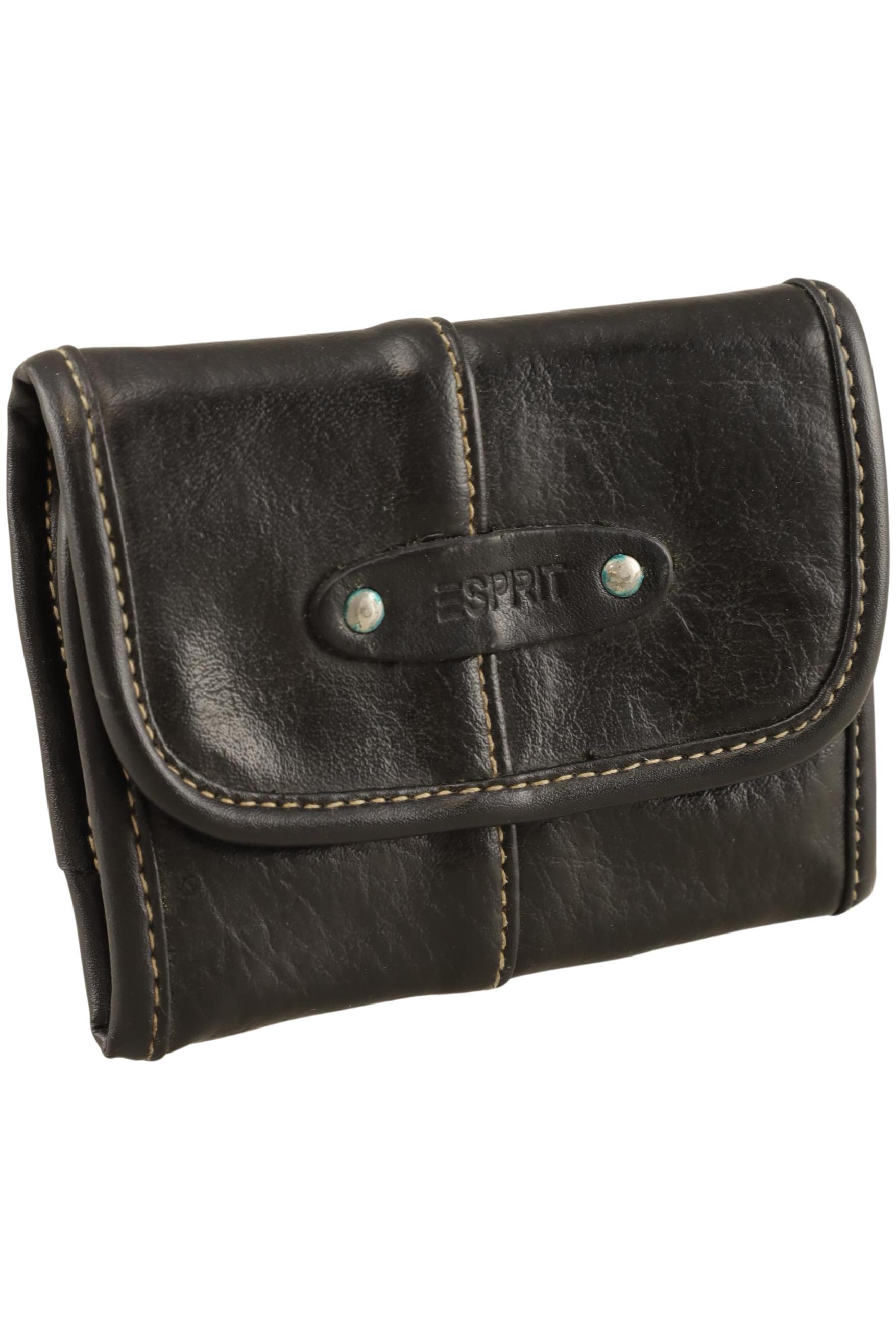 

Esprit Damen Portemonnaie, schwarz, Gr.