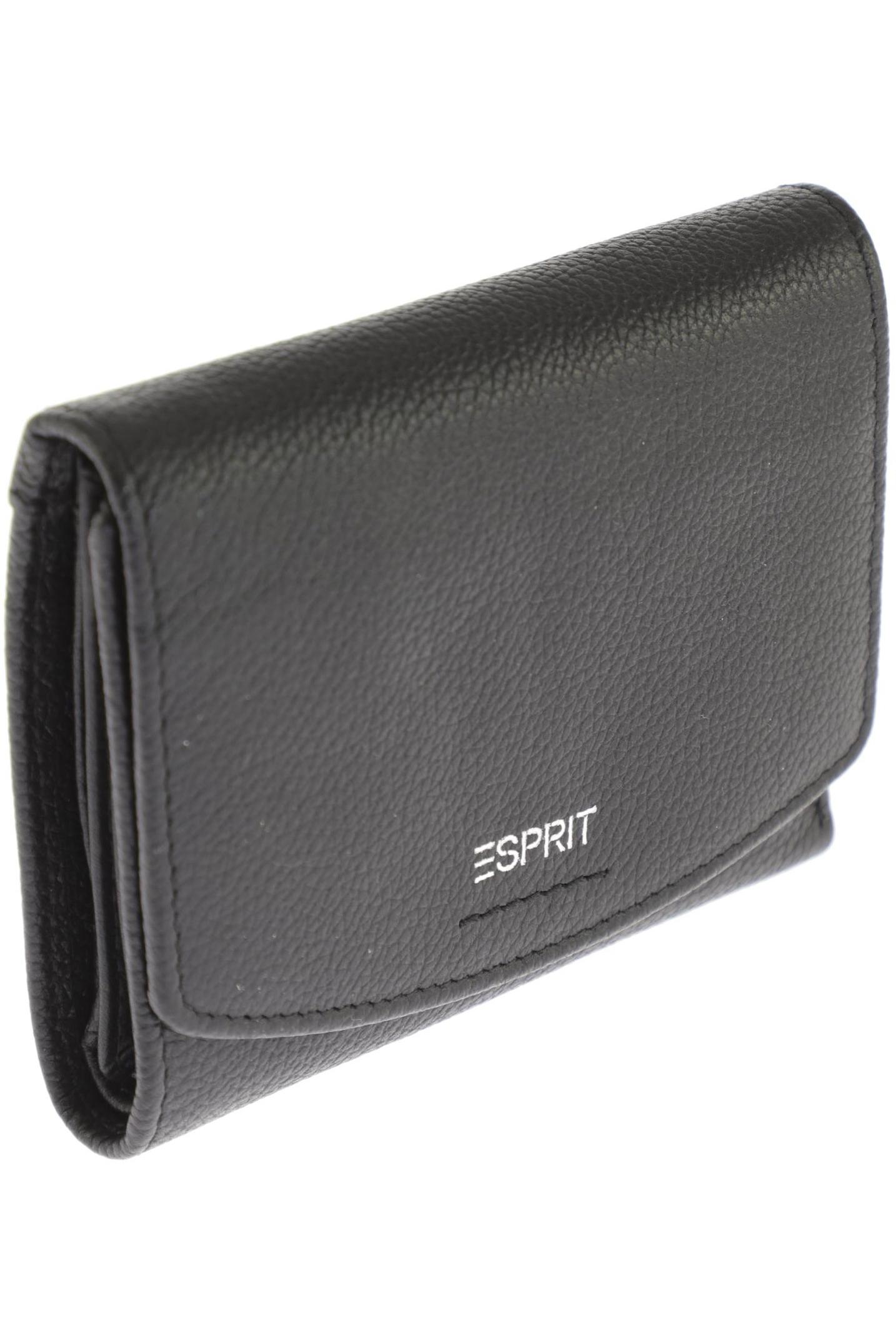 

Esprit Damen Portemonnaie, schwarz, Gr.