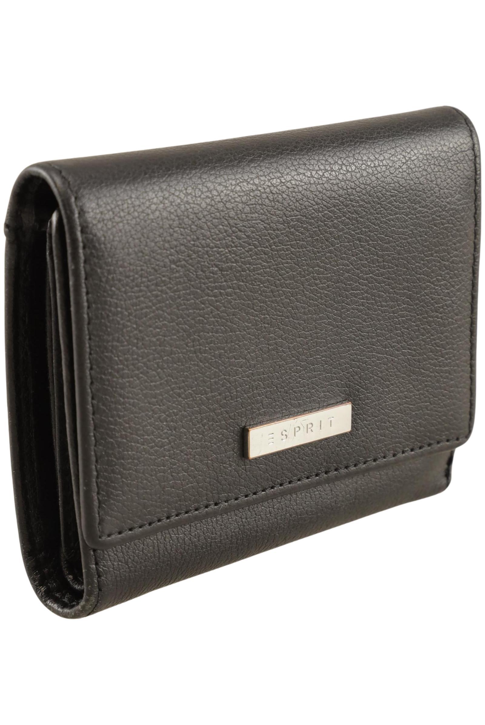 

Esprit Damen Portemonnaie, schwarz, Gr.