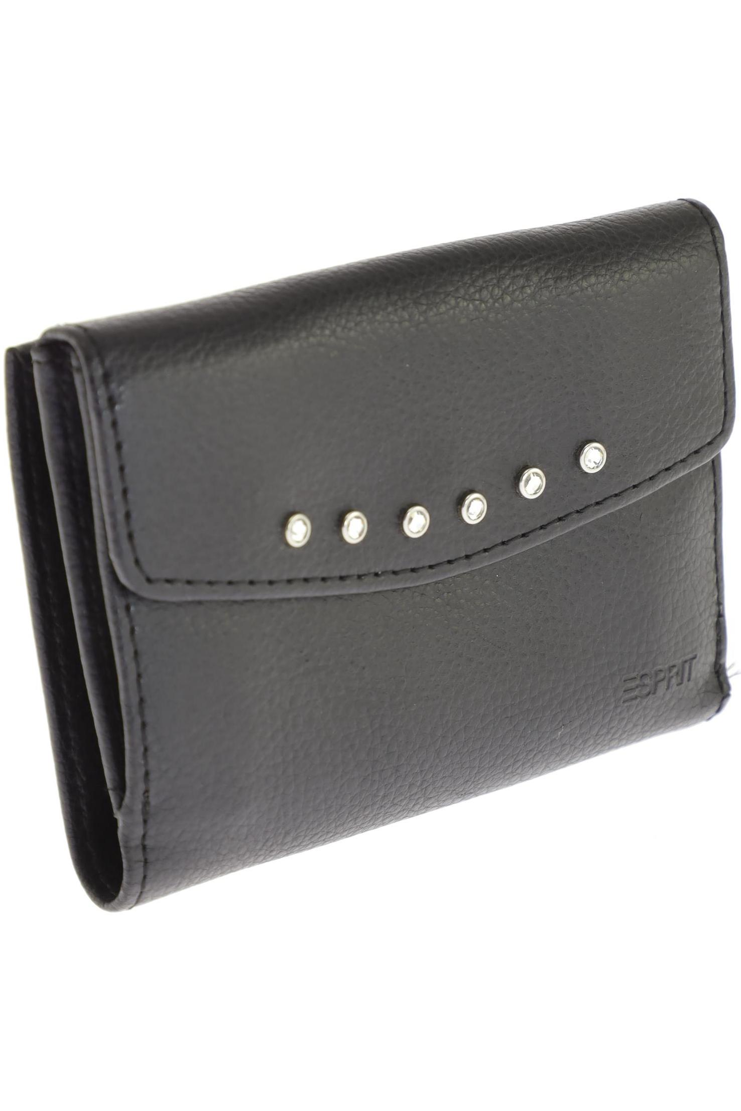 

Esprit Damen Portemonnaie, schwarz, Gr.