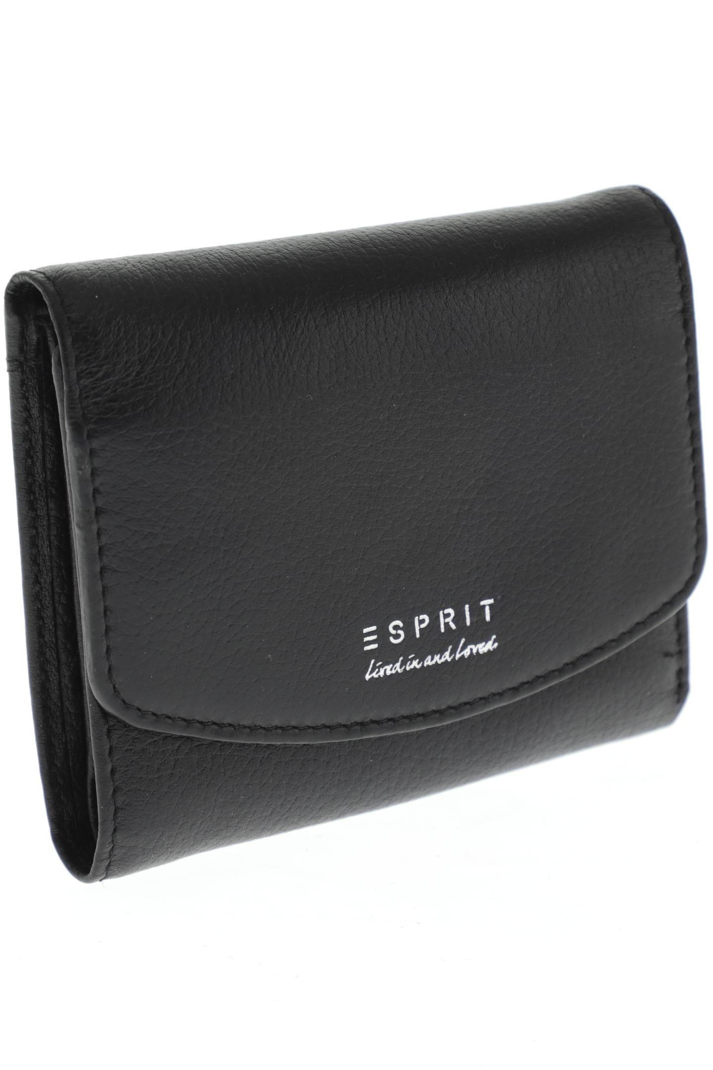 

Esprit Damen Portemonnaie, schwarz, Gr.