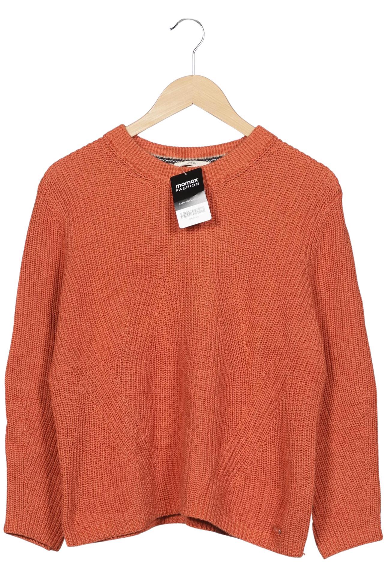 

Esprit Damen Pullover, orange, Gr. 36