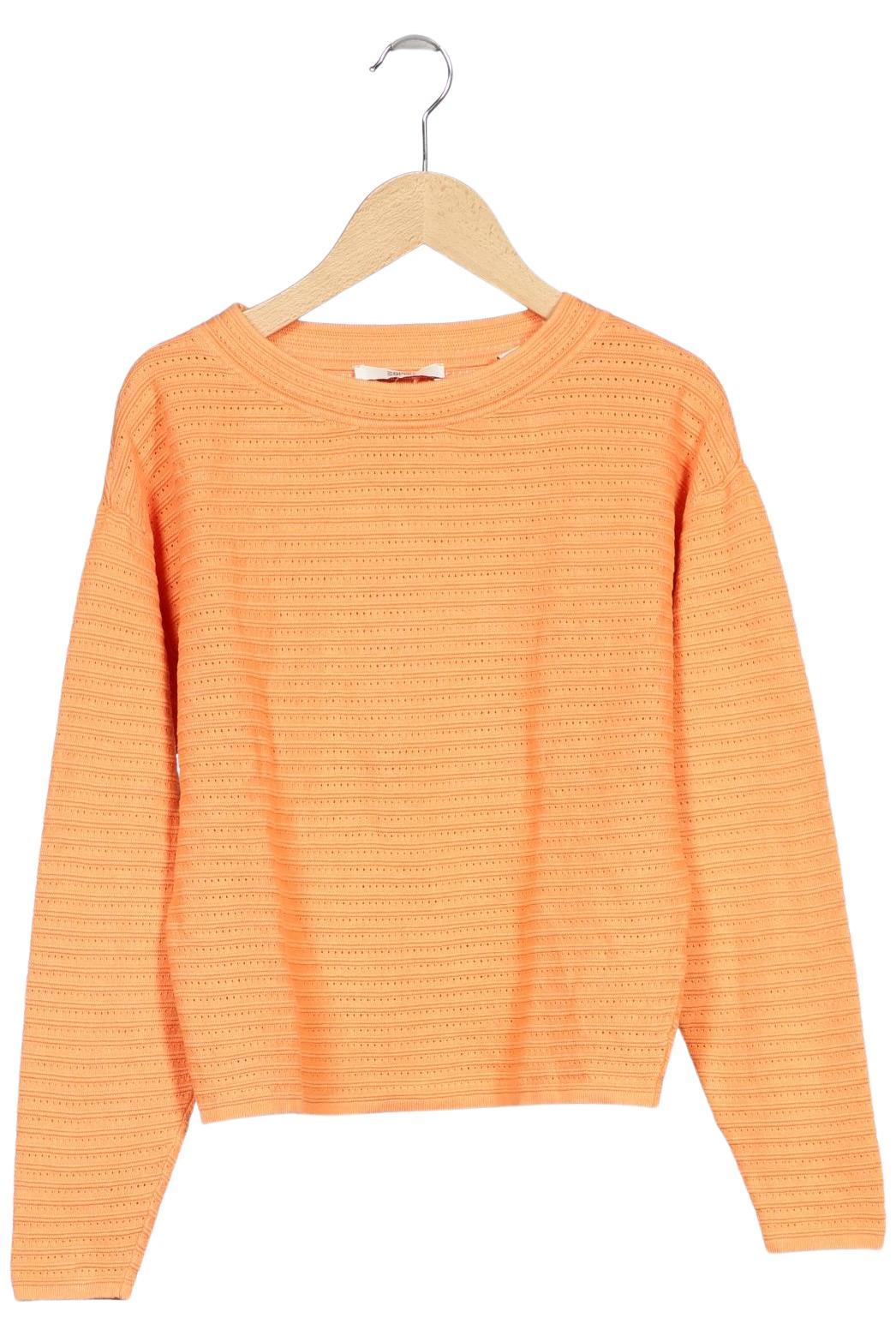 

Esprit Damen Pullover, orange, Gr. 34