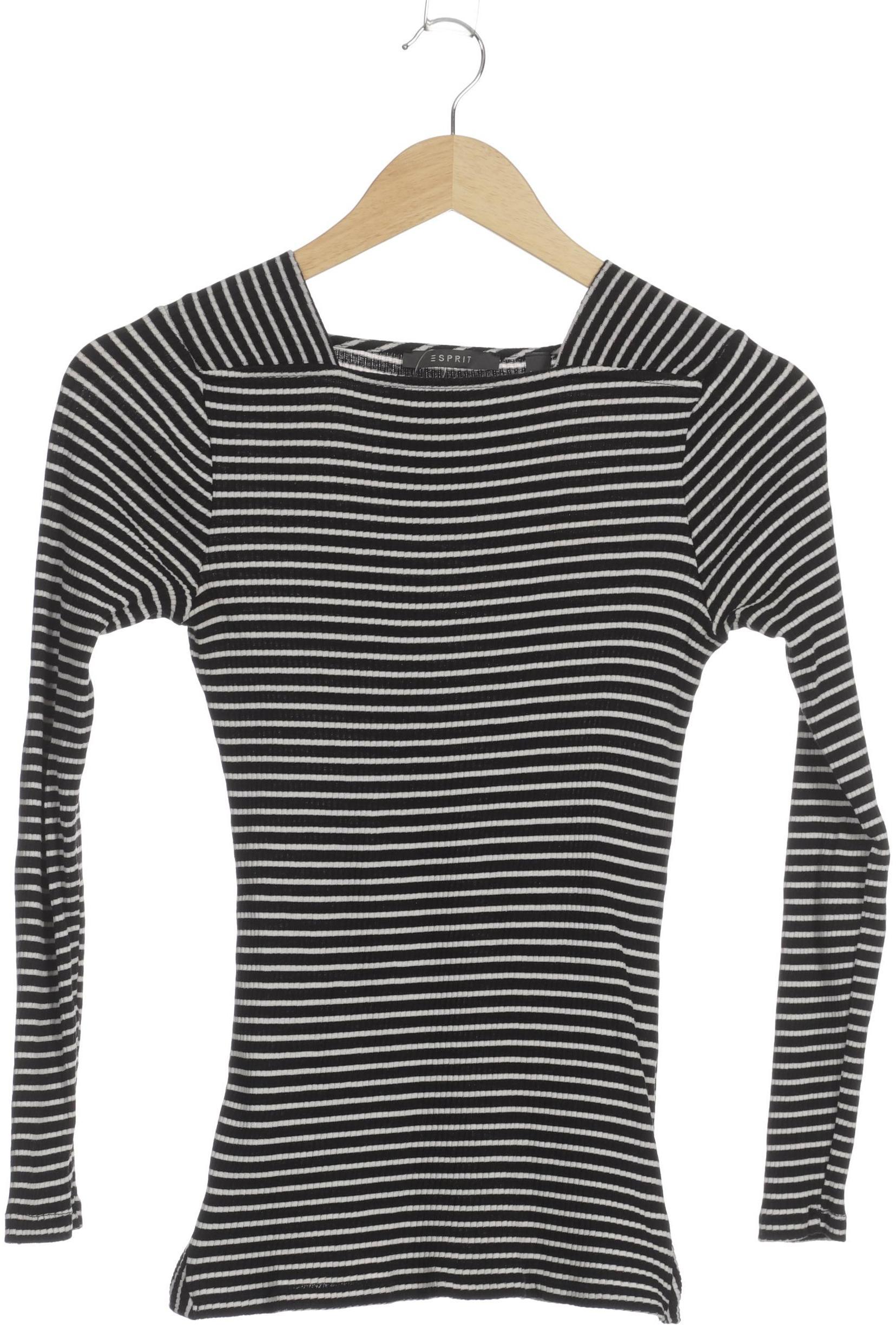 

Esprit Damen Langarmshirt, schwarz, Gr.