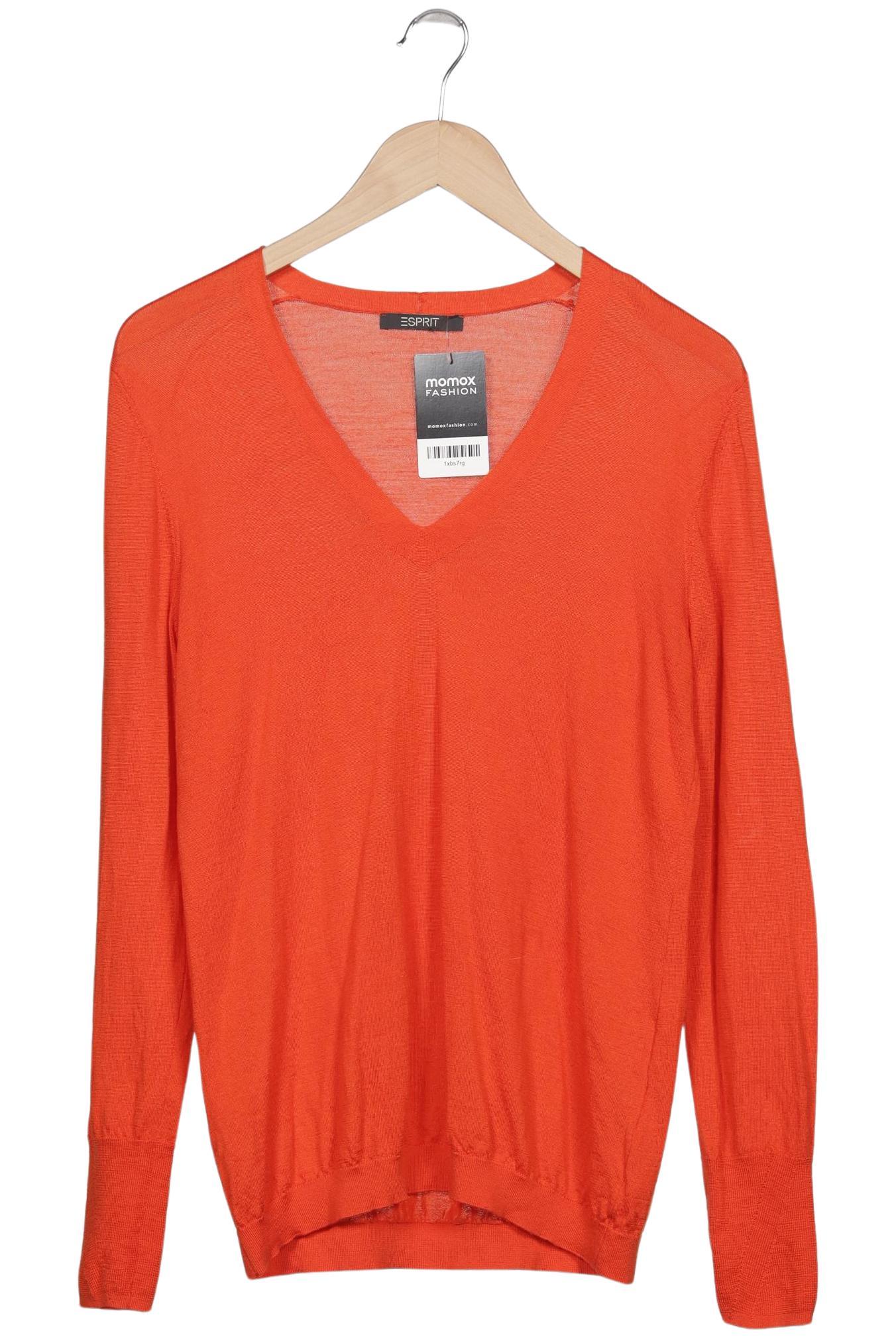 

Esprit Damen Pullover, orange, Gr. 38