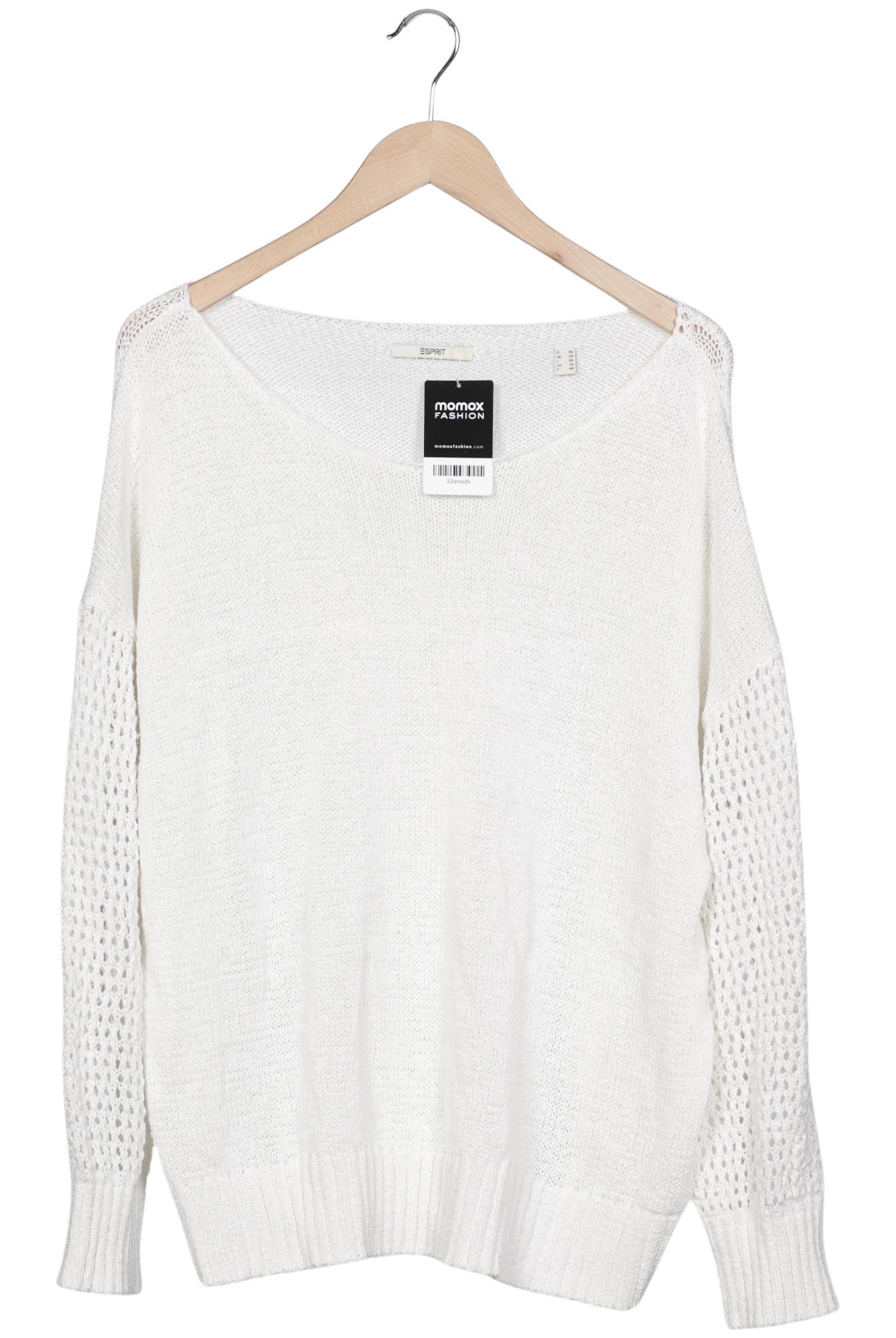 

Esprit Damen Pullover, weiß, Gr. 46