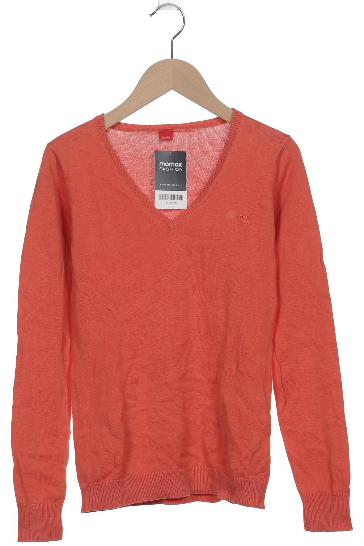 

Esprit Damen Pullover, orange, Gr. 34