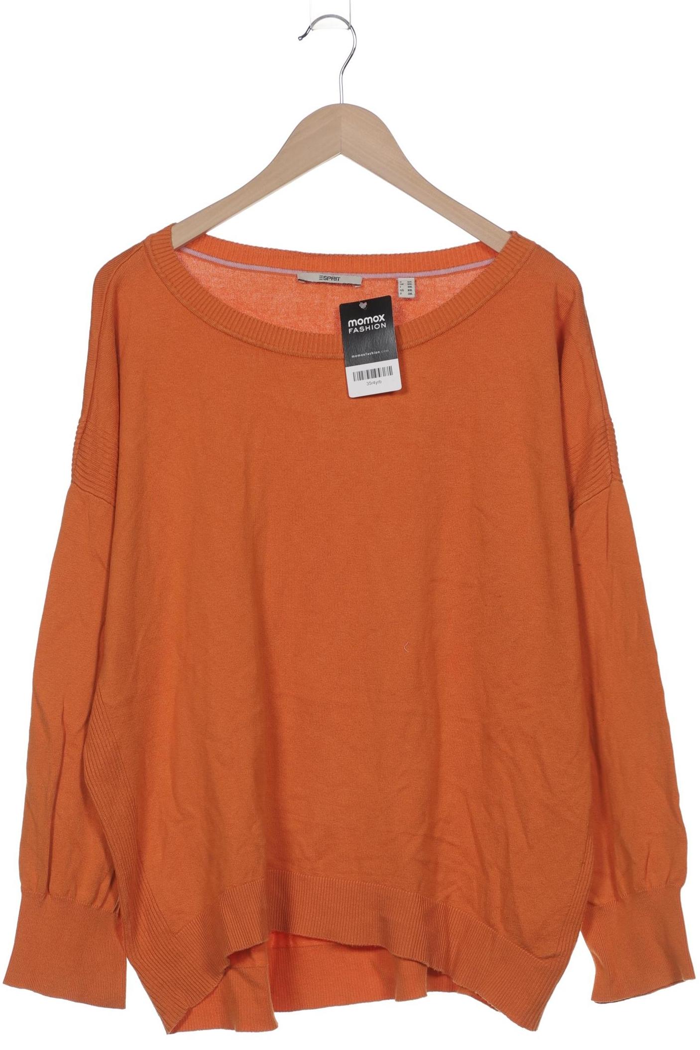

Esprit Damen Pullover, orange, Gr. 46