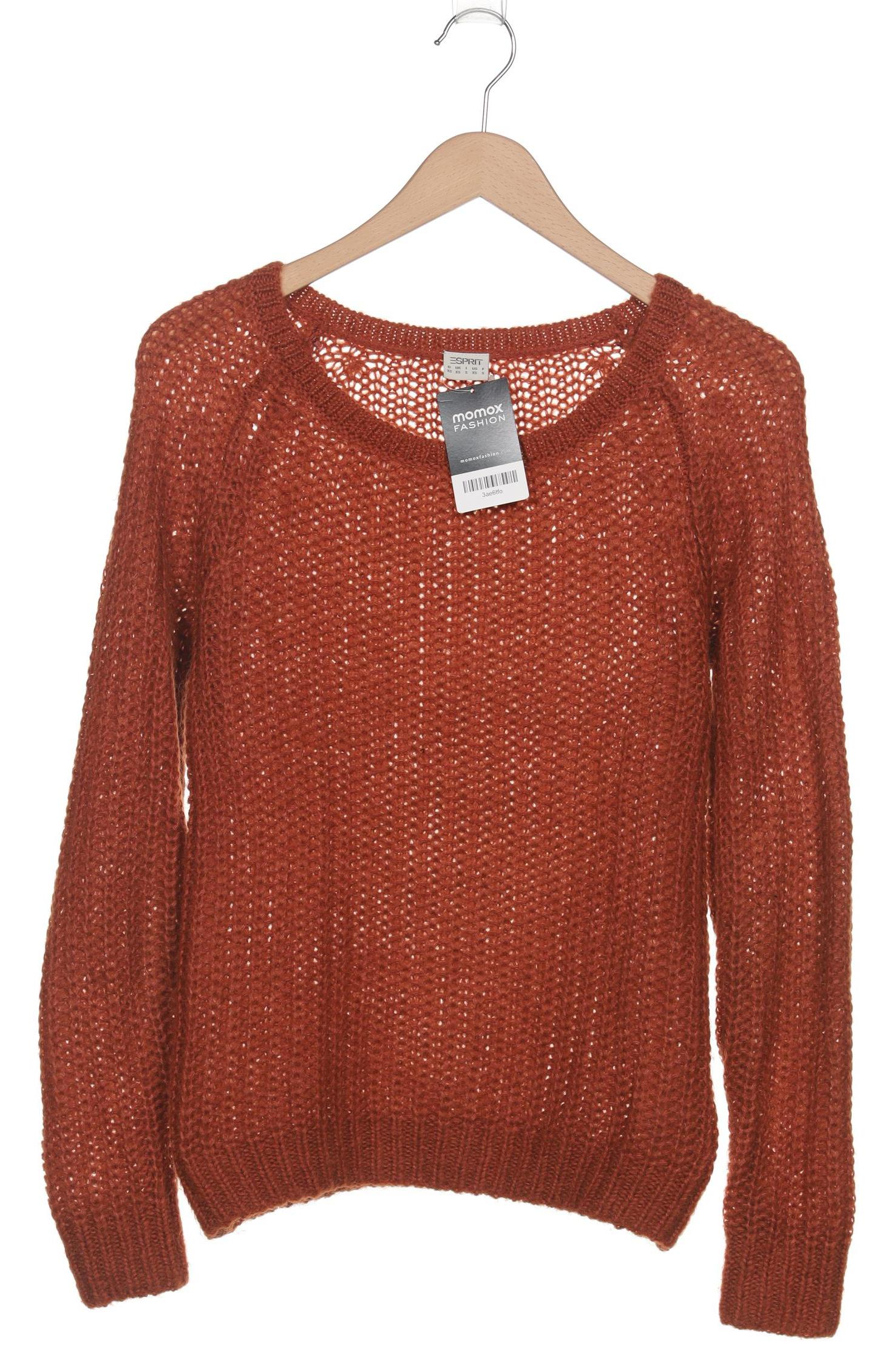 

Esprit Damen Pullover, orange, Gr. 34