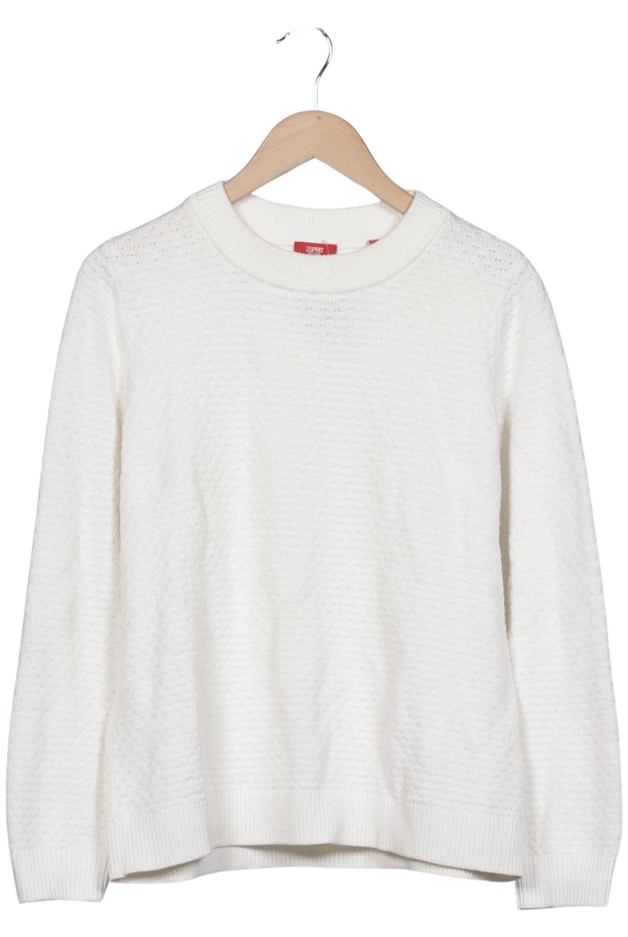 

Esprit Damen Pullover, weiß, Gr. 46