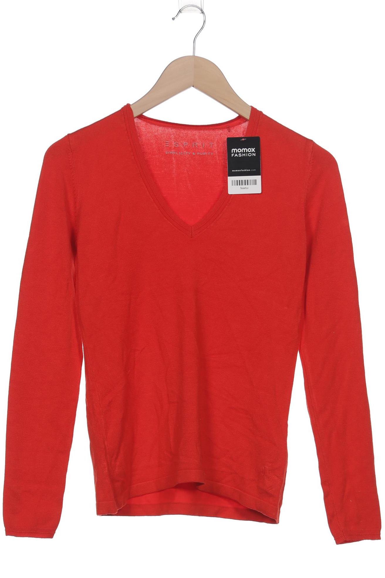 

Esprit Damen Pullover, orange, Gr. 36